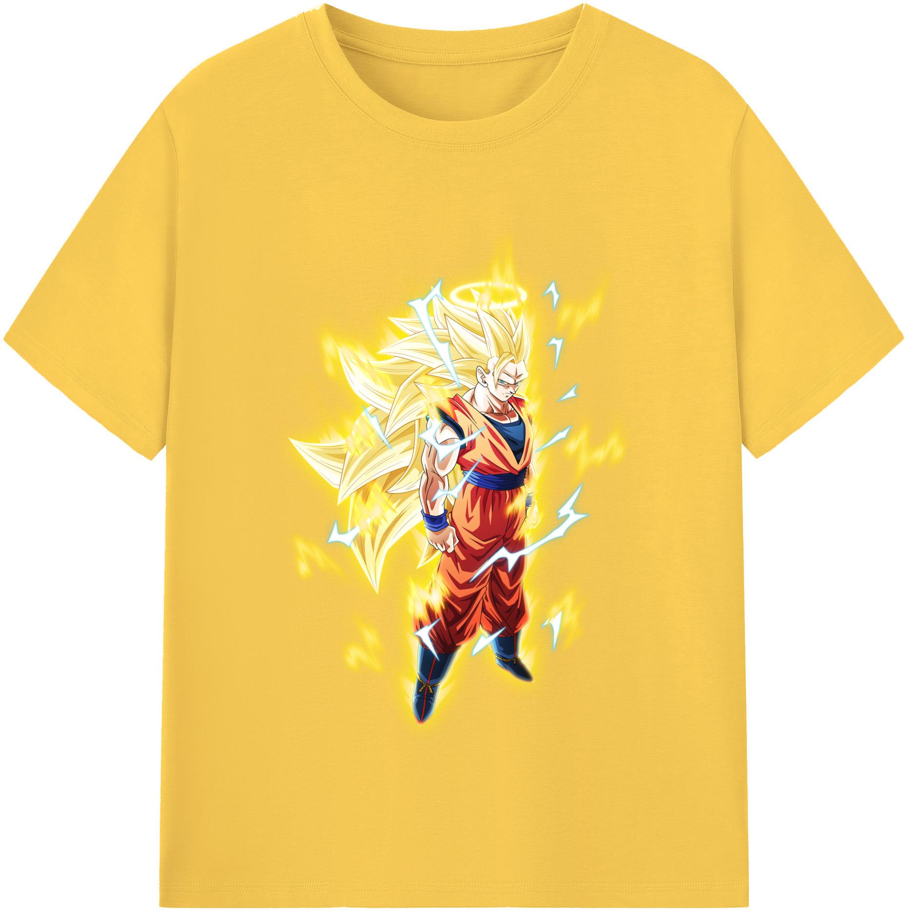 （画像用） ドラゴンボール 孫悟空（そん ごくう）Son Goku カカロット DRAGON BALL Kakarotto 綿100％半袖Tシャツ（フロントプリント）