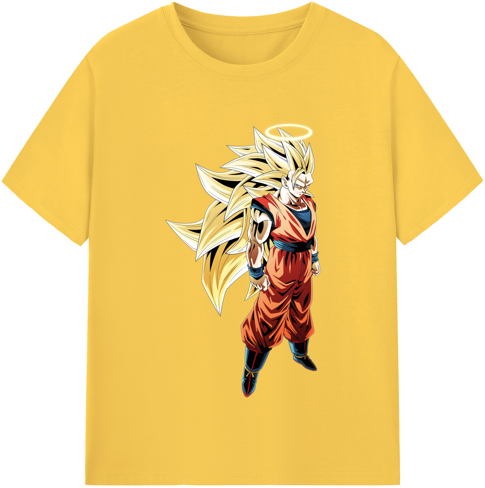 （画像用） ドラゴンボール 孫悟空（そん ごくう）Son Goku カカロット DRAGON BALL Kakarotto 綿100％半袖Tシャツ（フロントプリント）