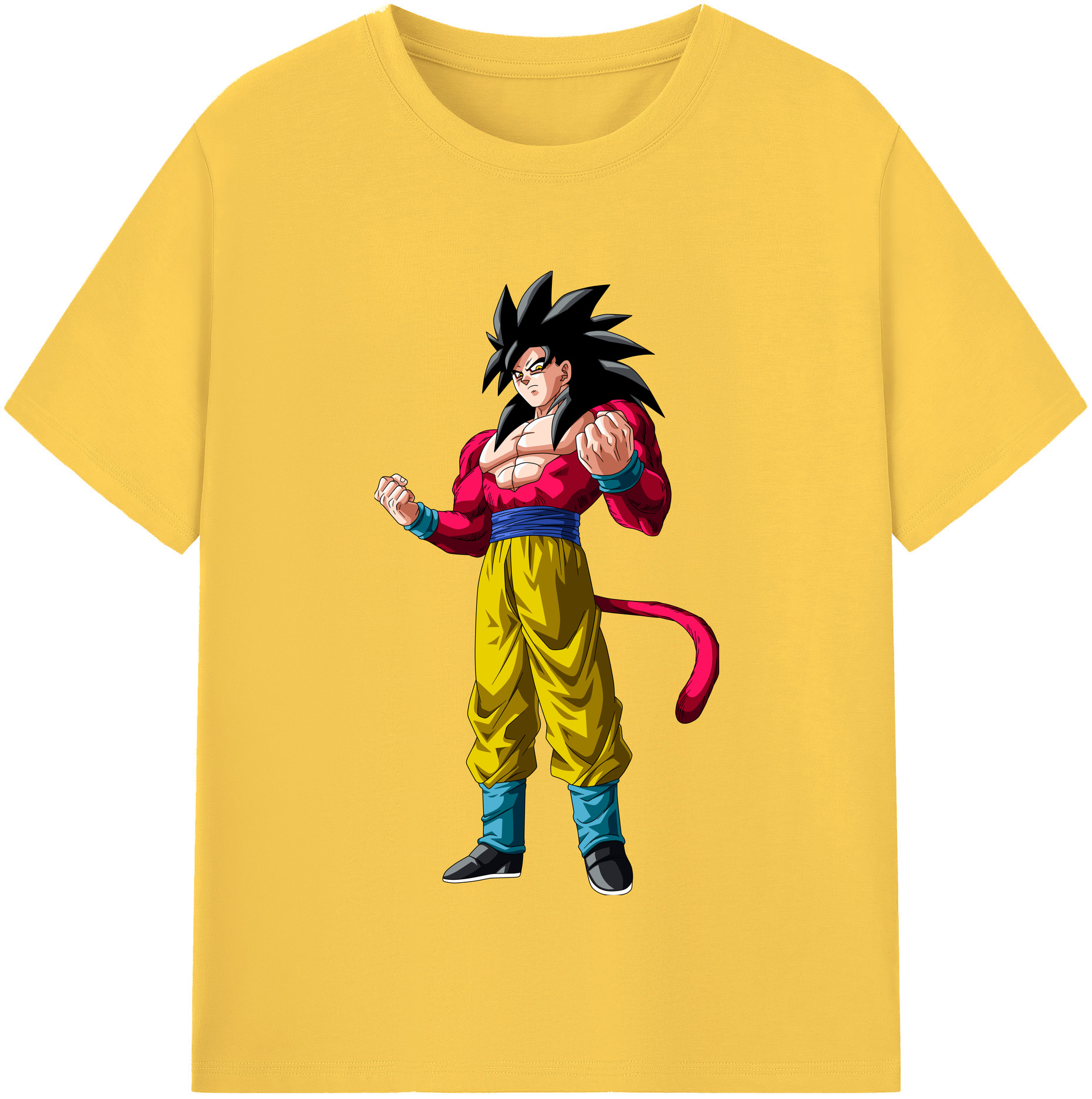（画像用） ドラゴンボール 孫悟空（そん ごくう）Son Goku カカロット DRAGON BALL Kakarotto 綿100％半袖Tシャツ（フロントプリント）
