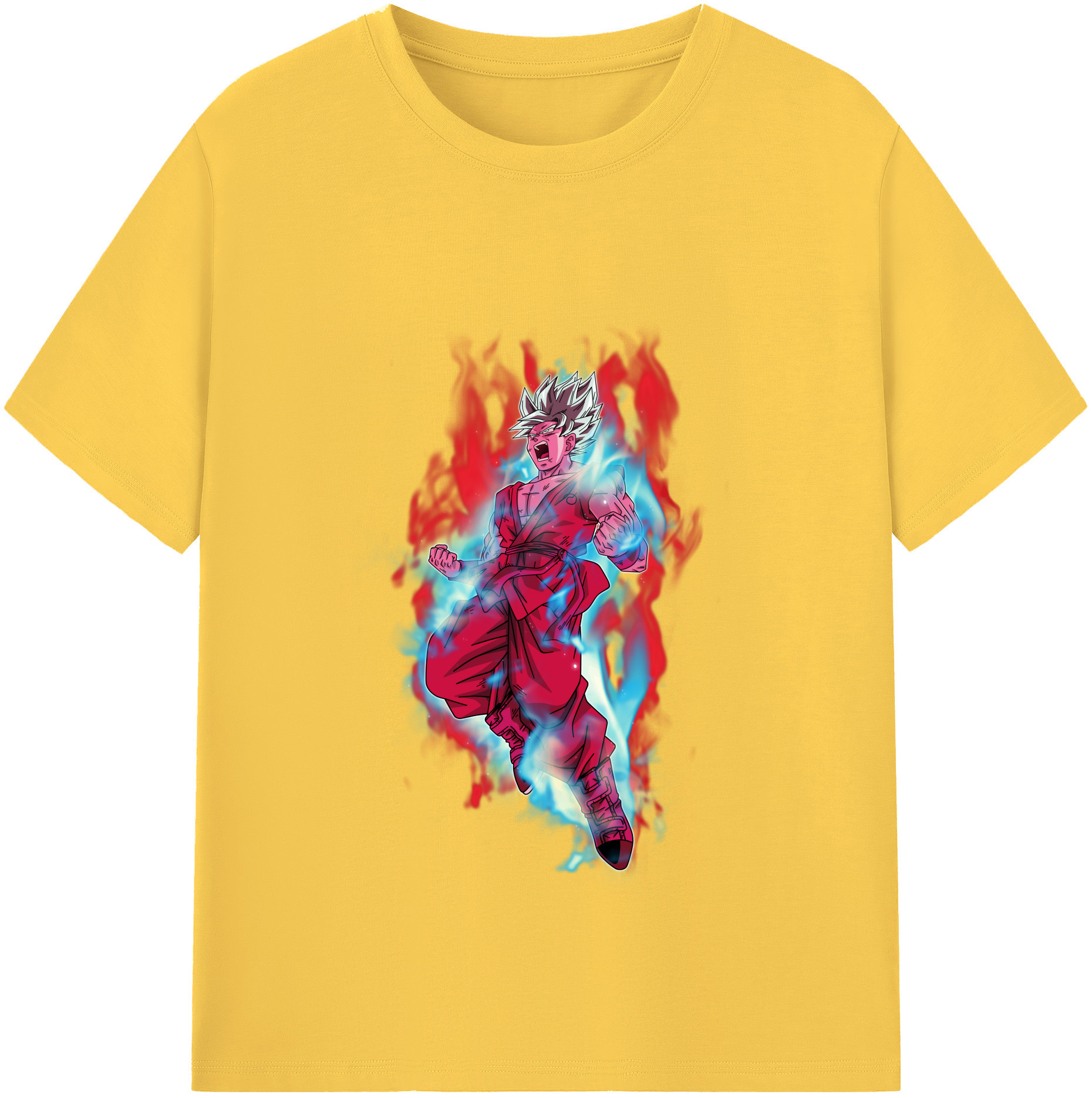 （画像用） ドラゴンボール 孫悟空（そん ごくう）Son Goku カカロット DRAGON BALL Kakarotto 綿100％半袖Tシャツ（フロントプリント）
