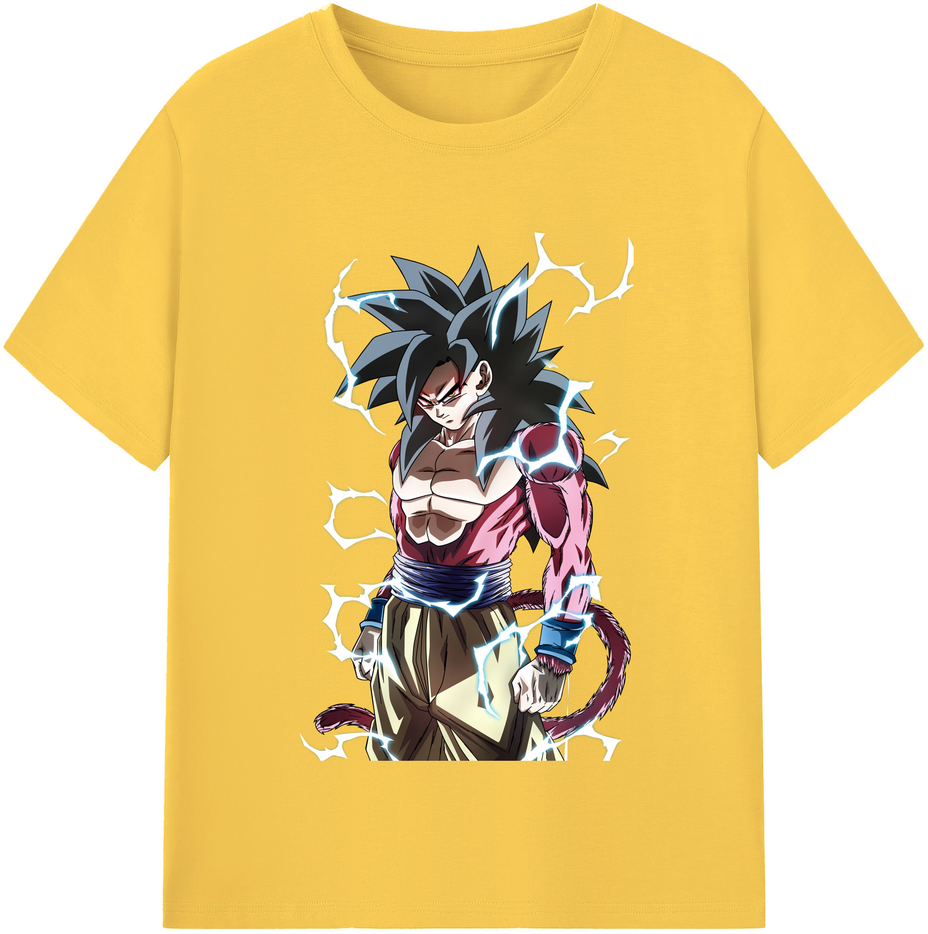 （画像用） ドラゴンボール 孫悟空（そん ごくう）Son Goku カカロット DRAGON BALL Kakarotto 綿100％半袖Tシャツ（フロントプリント）