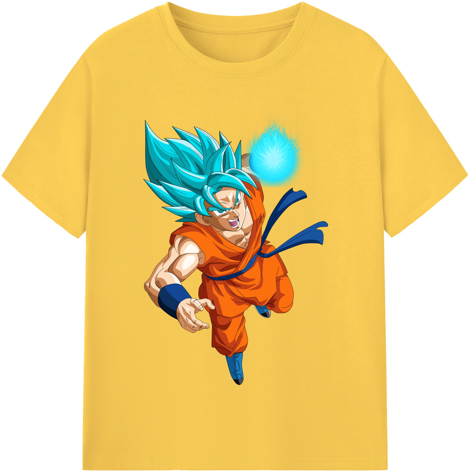 （画像用） ドラゴンボール 孫悟空（そん ごくう）Son Goku カカロット DRAGON BALL Kakarotto 綿100％半袖Tシャツ（フロントプリント）