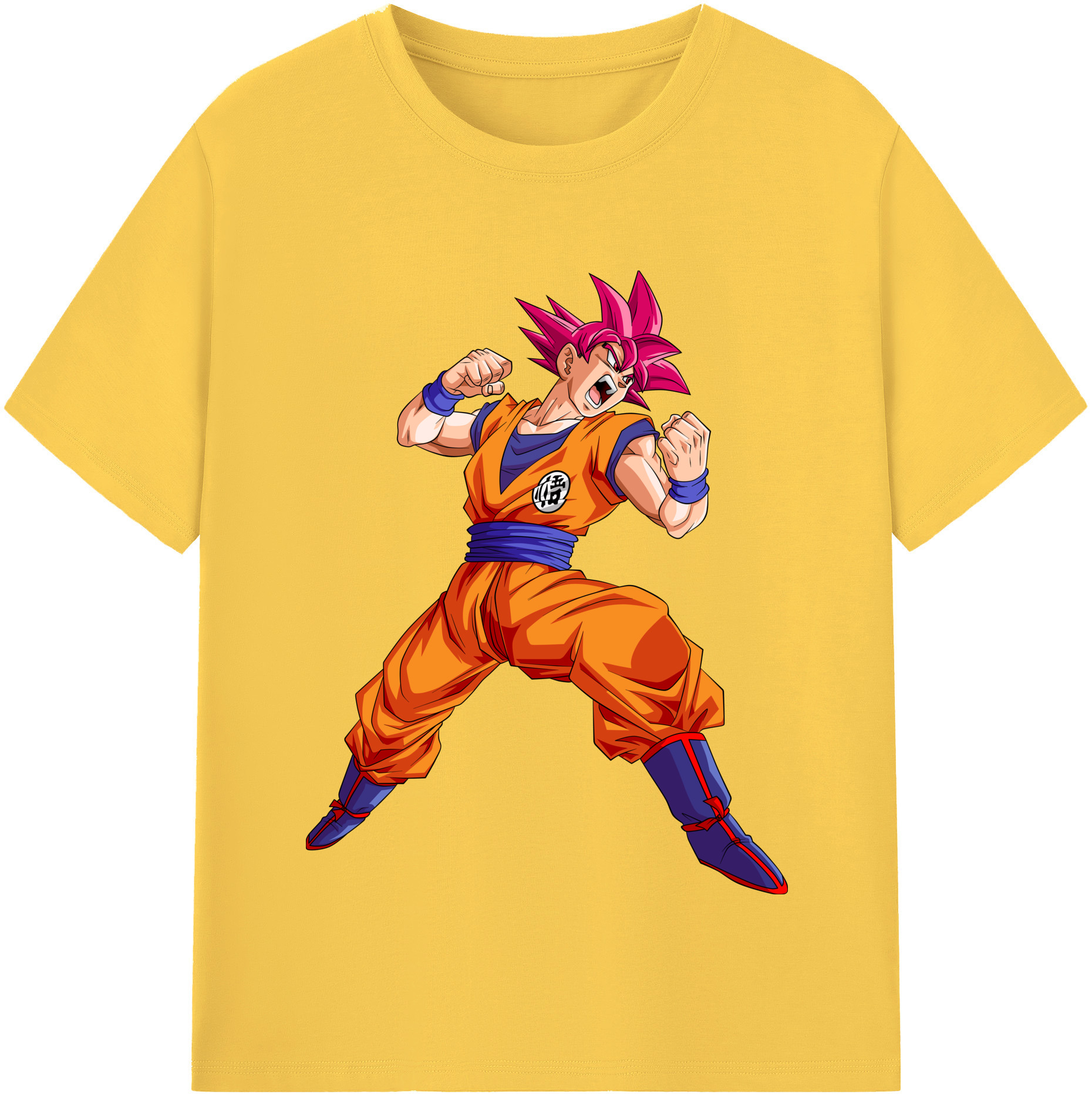 （画像用） ドラゴンボール 孫悟空（そん ごくう）Son Goku カカロット DRAGON BALL Kakarotto 綿100％半袖Tシャツ（フロントプリント）