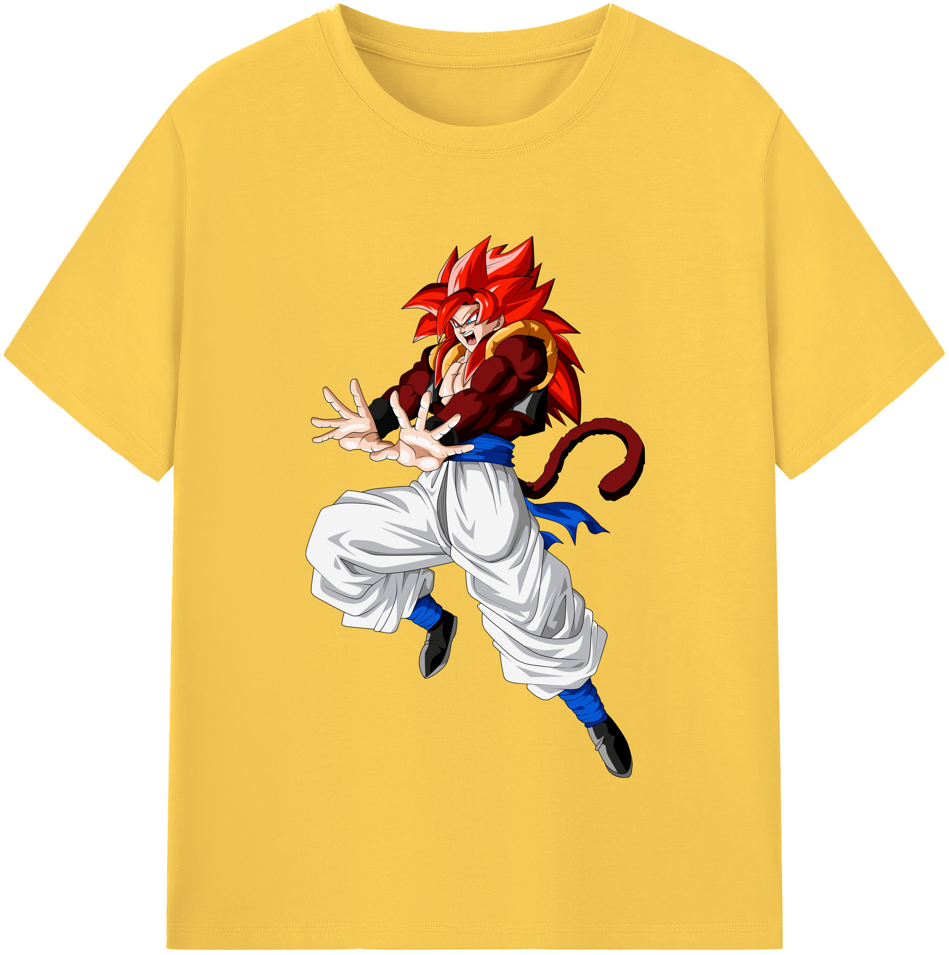 （画像用） ドラゴンボール 孫悟空（そん ごくう）Son Goku カカロット DRAGON BALL Kakarotto 綿100％半袖Tシャツ（フロントプリント）