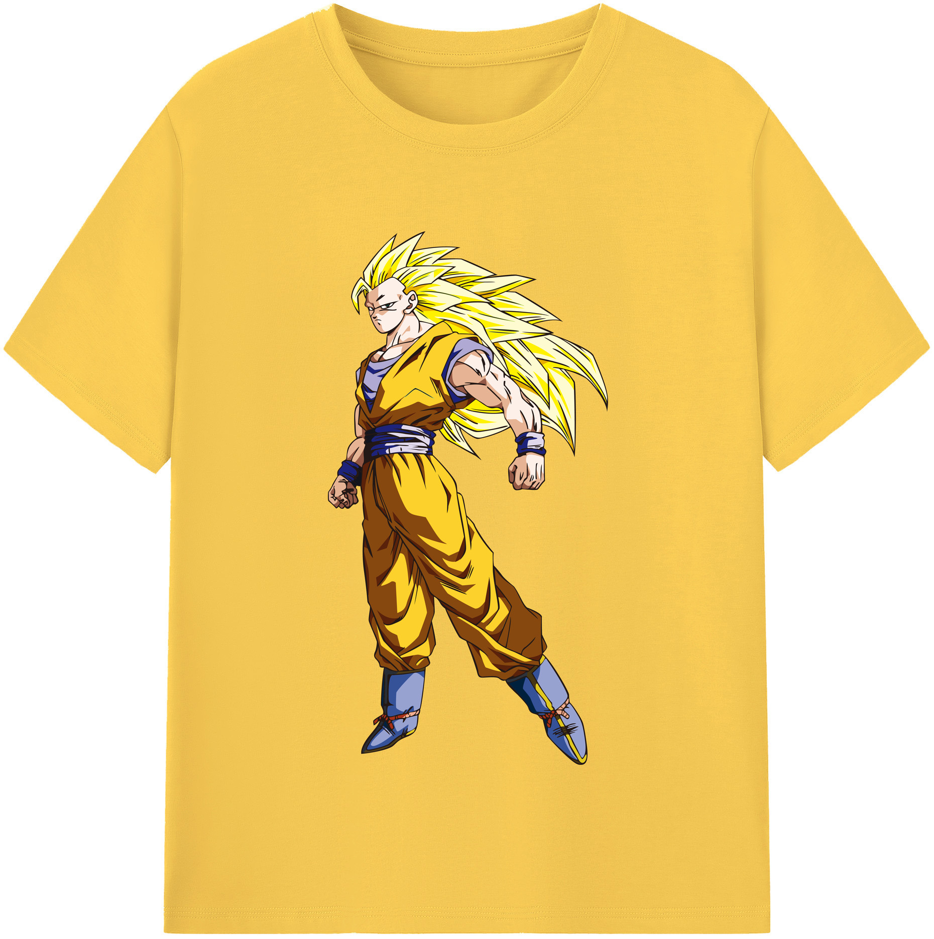 （画像用） ドラゴンボール 孫悟空（そん ごくう）Son Goku カカロット DRAGON BALL Kakarotto 綿100％半袖Tシャツ（フロントプリント）