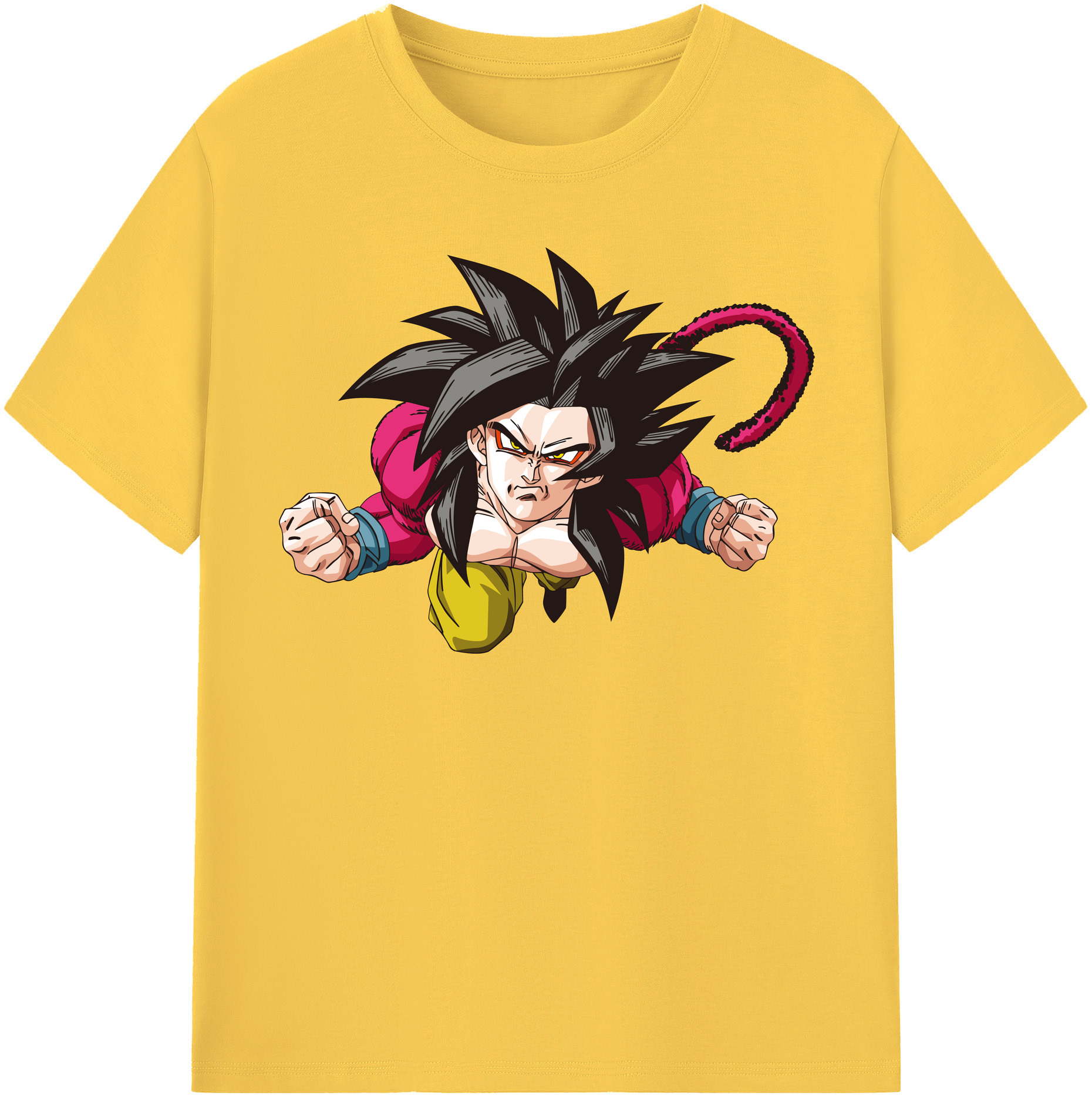 （画像用） ドラゴンボール 孫悟空（そん ごくう）Son Goku カカロット DRAGON BALL Kakarotto 綿100％半袖Tシャツ（フロントプリント）