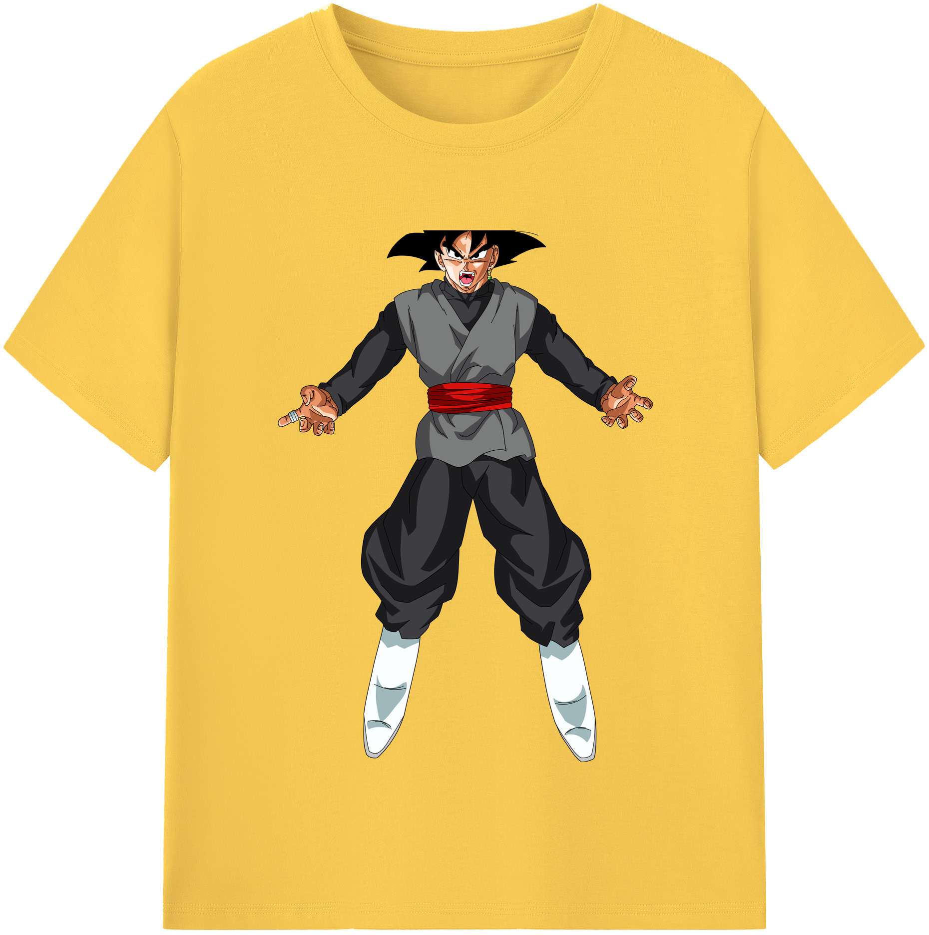 （画像用） ドラゴンボール ベジータ四世（Bejīta Yonsei）DRAGON BALL Vegeta IV 綿100％半袖Tシャツ（フロントプリント）