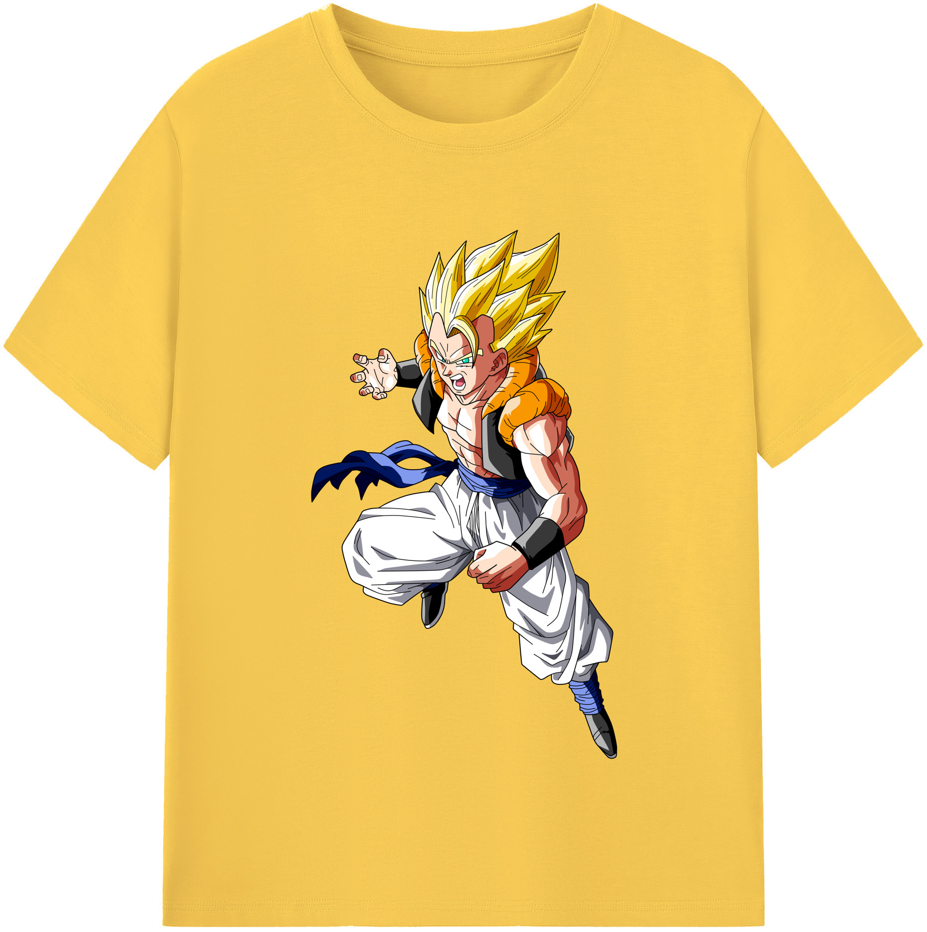（画像用） ドラゴンボール ベジータ四世（Bejīta Yonsei）DRAGON BALL Vegeta IV 綿100％半袖Tシャツ（フロントプリント）