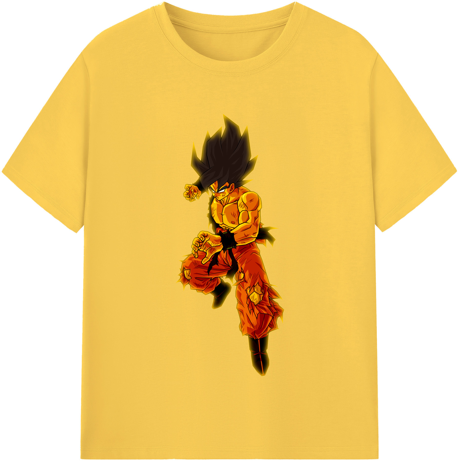 （画像用） ドラゴンボール 孫 悟飯（そんごはん）DRAGON BALL Son Gohan 綿100％半袖Tシャツ（フロントプリント）