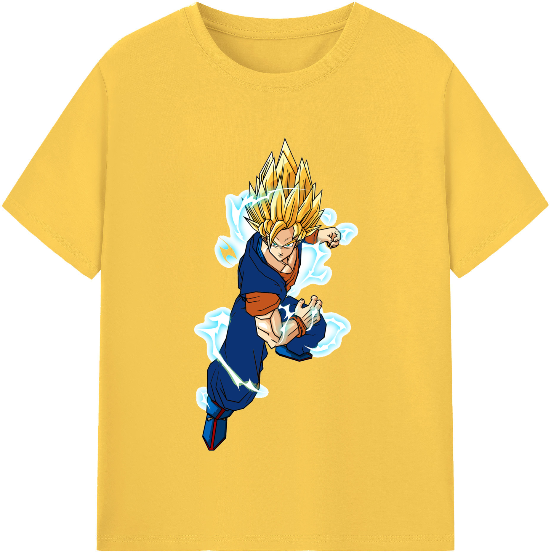 （画像用） ドラゴンボール 孫 悟飯（そんごはん）DRAGON BALL Son Gohan 綿100％半袖Tシャツ（フロントプリント）
