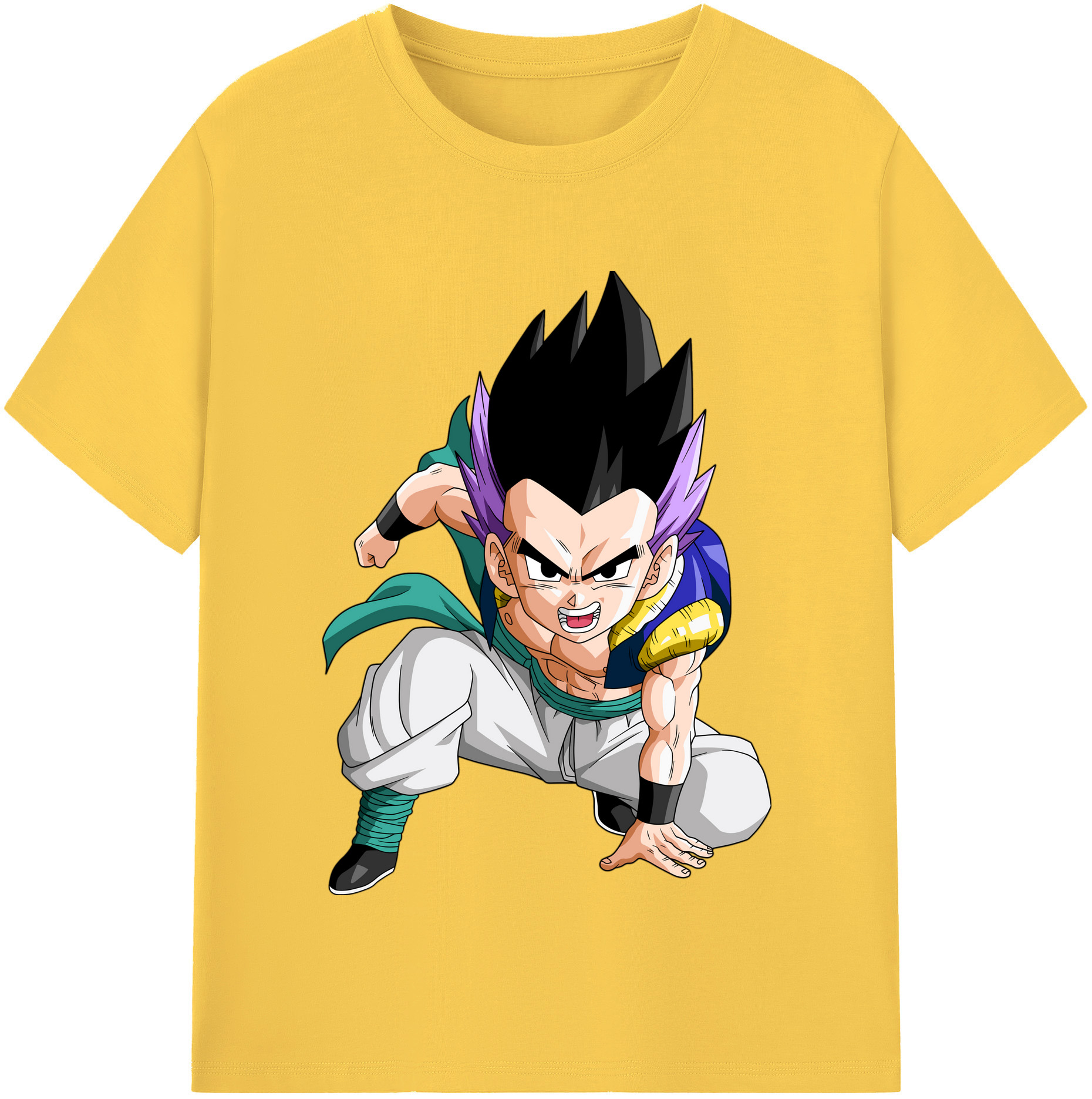 （画像用） ドラゴンボール 孫 悟飯（そんごはん）DRAGON BALL Son Gohan 綿100％半袖Tシャツ（フロントプリント）