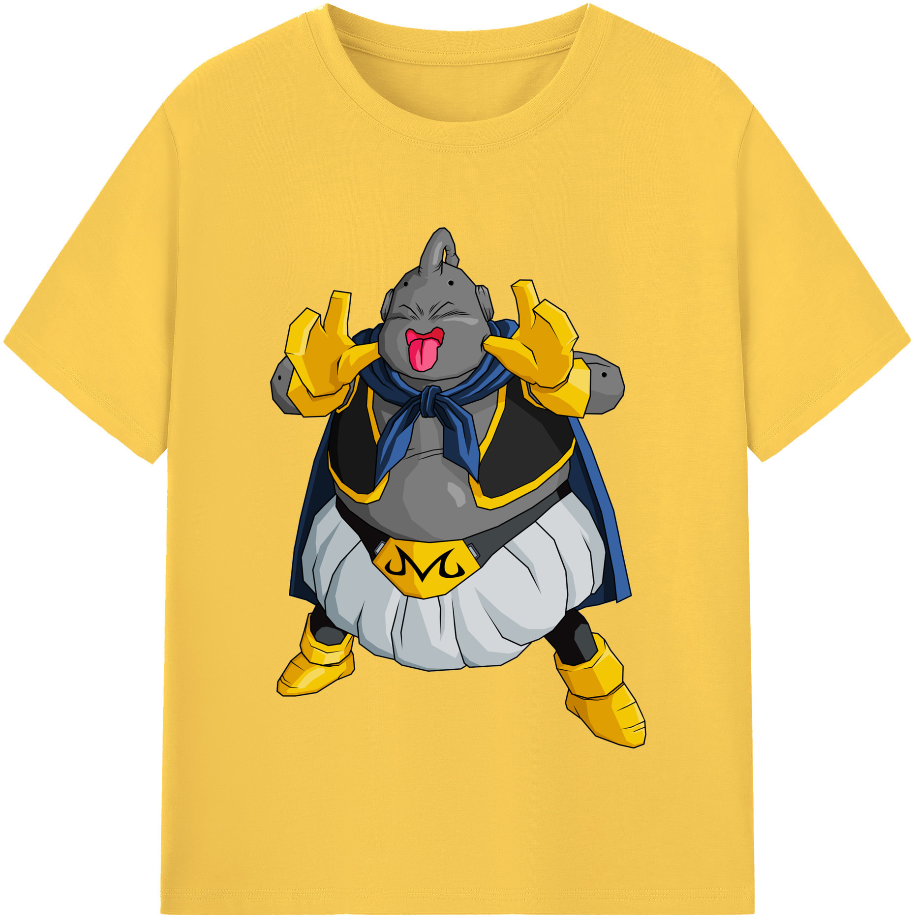 （画像用） ドラゴンボール 魔人ブウ DRAGON BALL Majin Buu 綿100％半袖Tシャツ（フロントプリント）