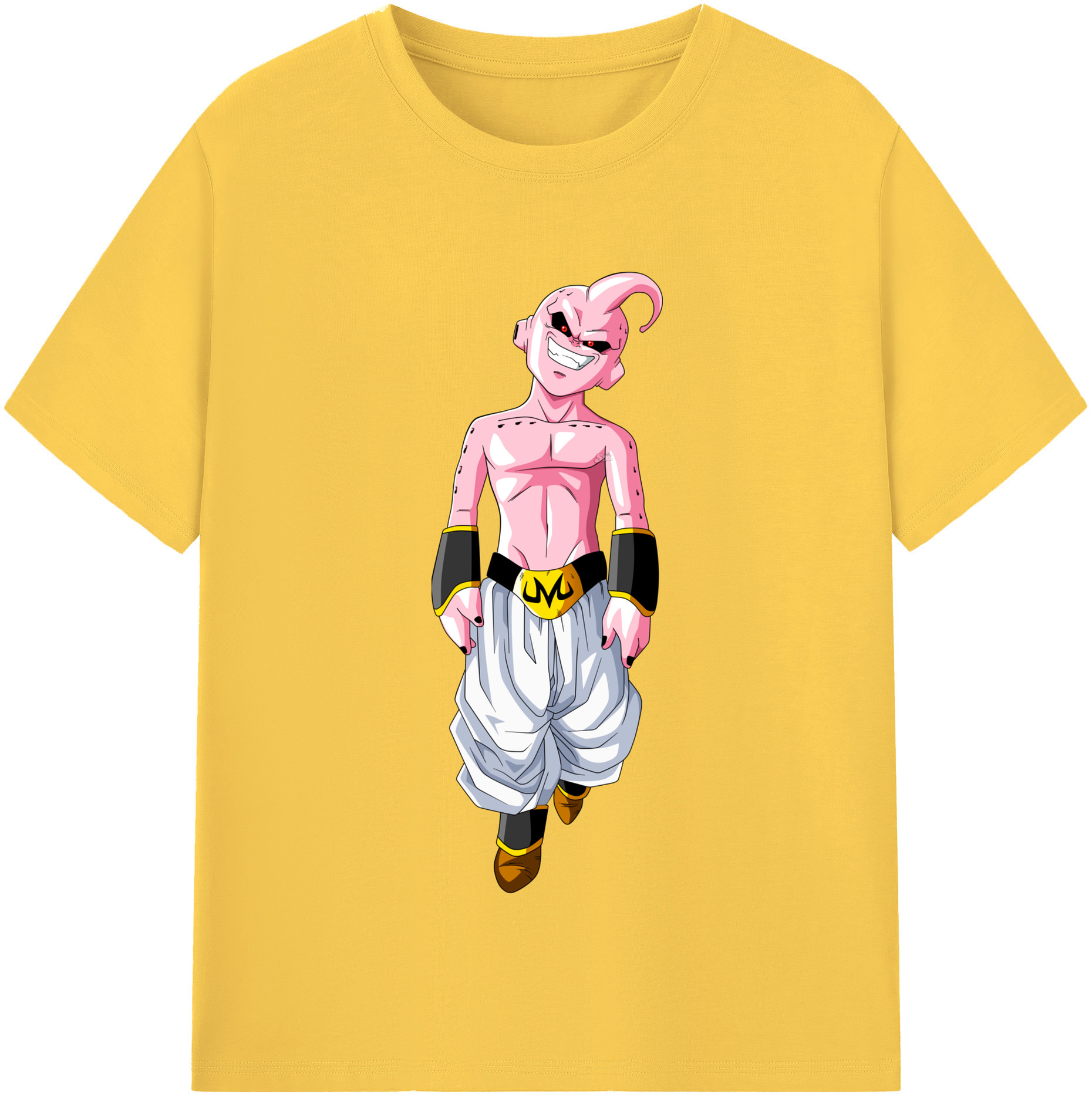 （画像用） ドラゴンボール 魔人ブウ DRAGON BALL Majin Buu 綿100％半袖Tシャツ（フロントプリント）