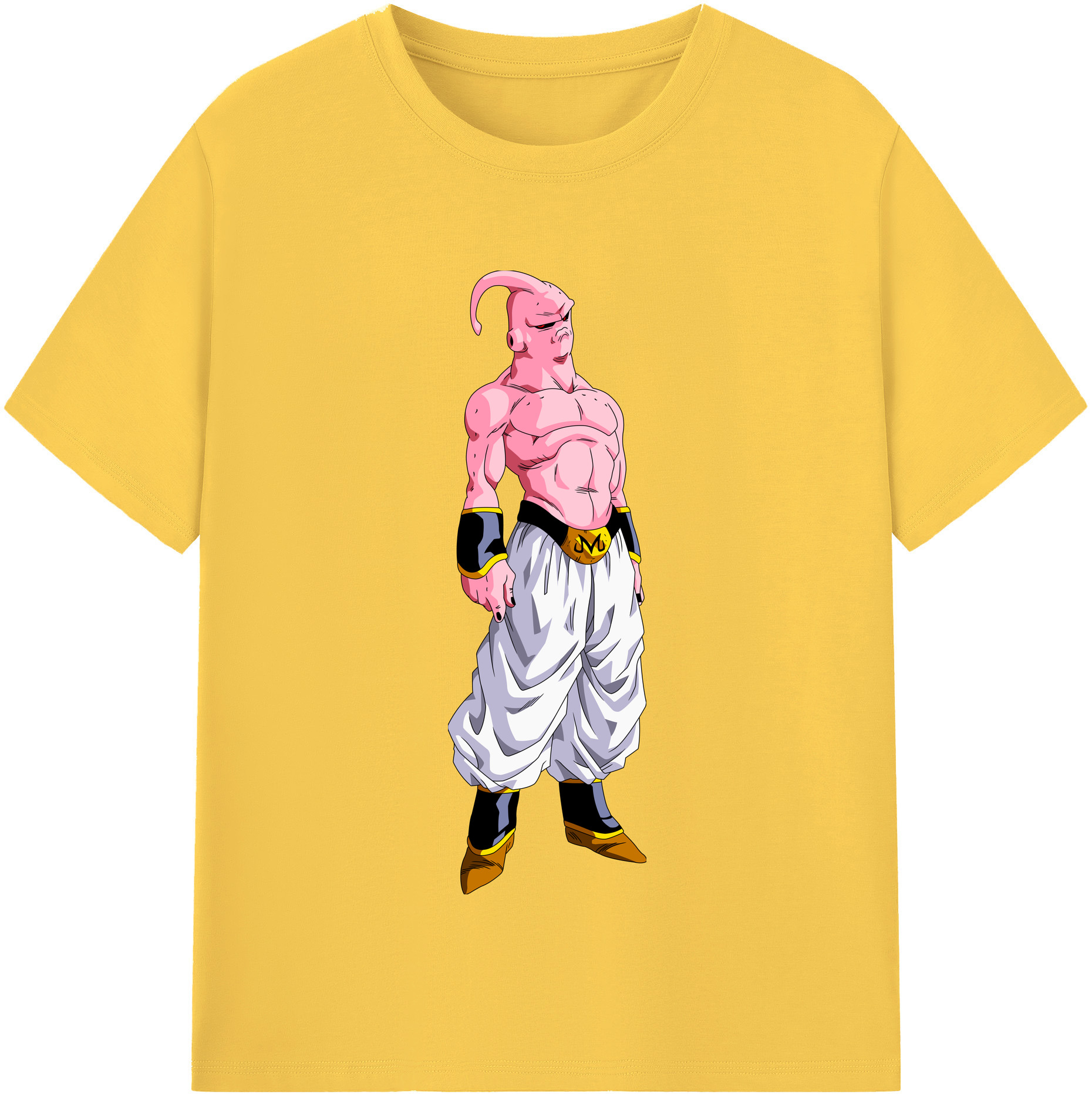（画像用） ドラゴンボール 魔人ブウ DRAGON BALL Majin Buu 綿100％半袖Tシャツ（フロントプリント）