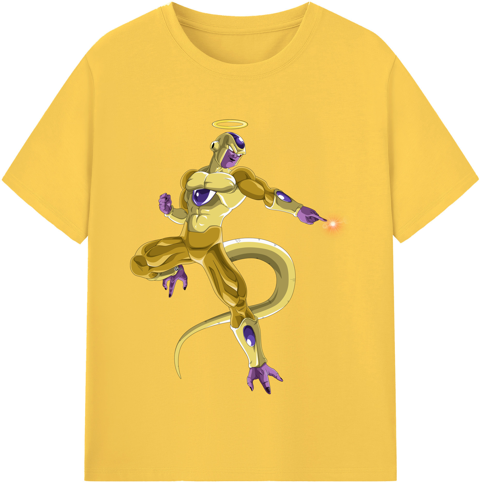 （画像用） ドラゴンボール フリーザ DRAGON BALL Frieza 綿100％半袖Tシャツ（フロントプリント）