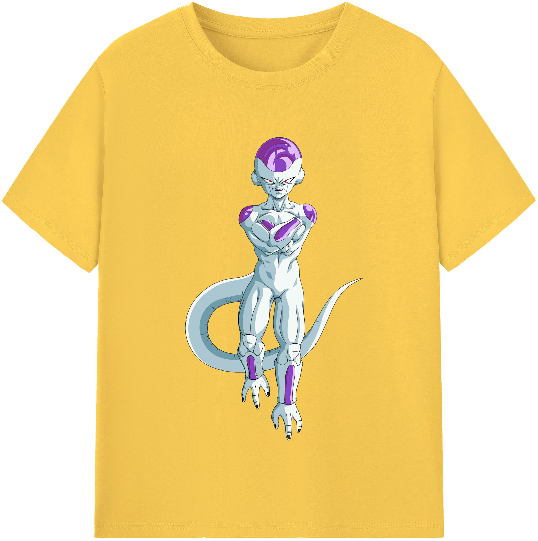 （画像用） ドラゴンボール フリーザ DRAGON BALL Frieza 綿100％半袖Tシャツ（フロントプリント）