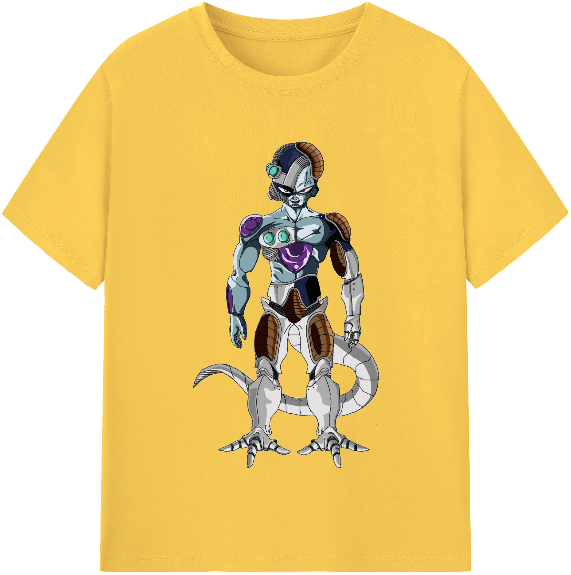（画像用） ドラゴンボール クウラ DRAGON BALL Cooler Coora 綿100％半袖Tシャツ（フロントプリント）