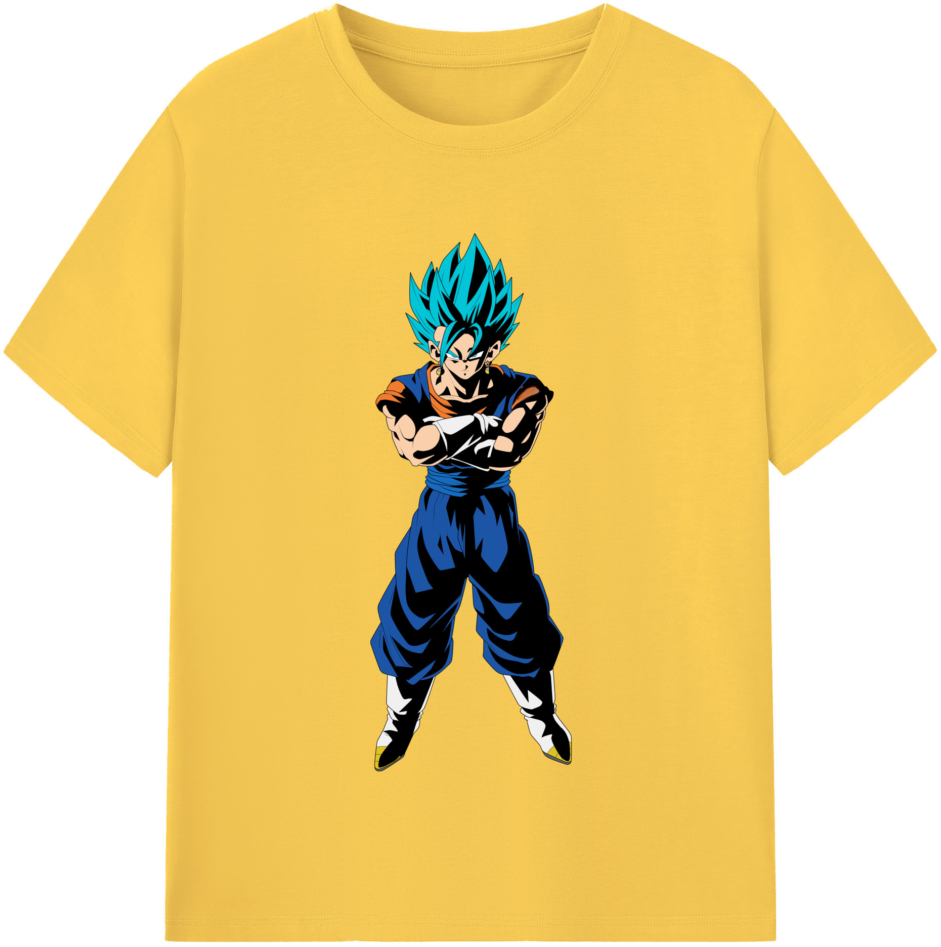 （画像用） ドラゴンボール ベジット DRAGON BALL Vegetto 綿100％半袖Tシャツ（フロントプリント）