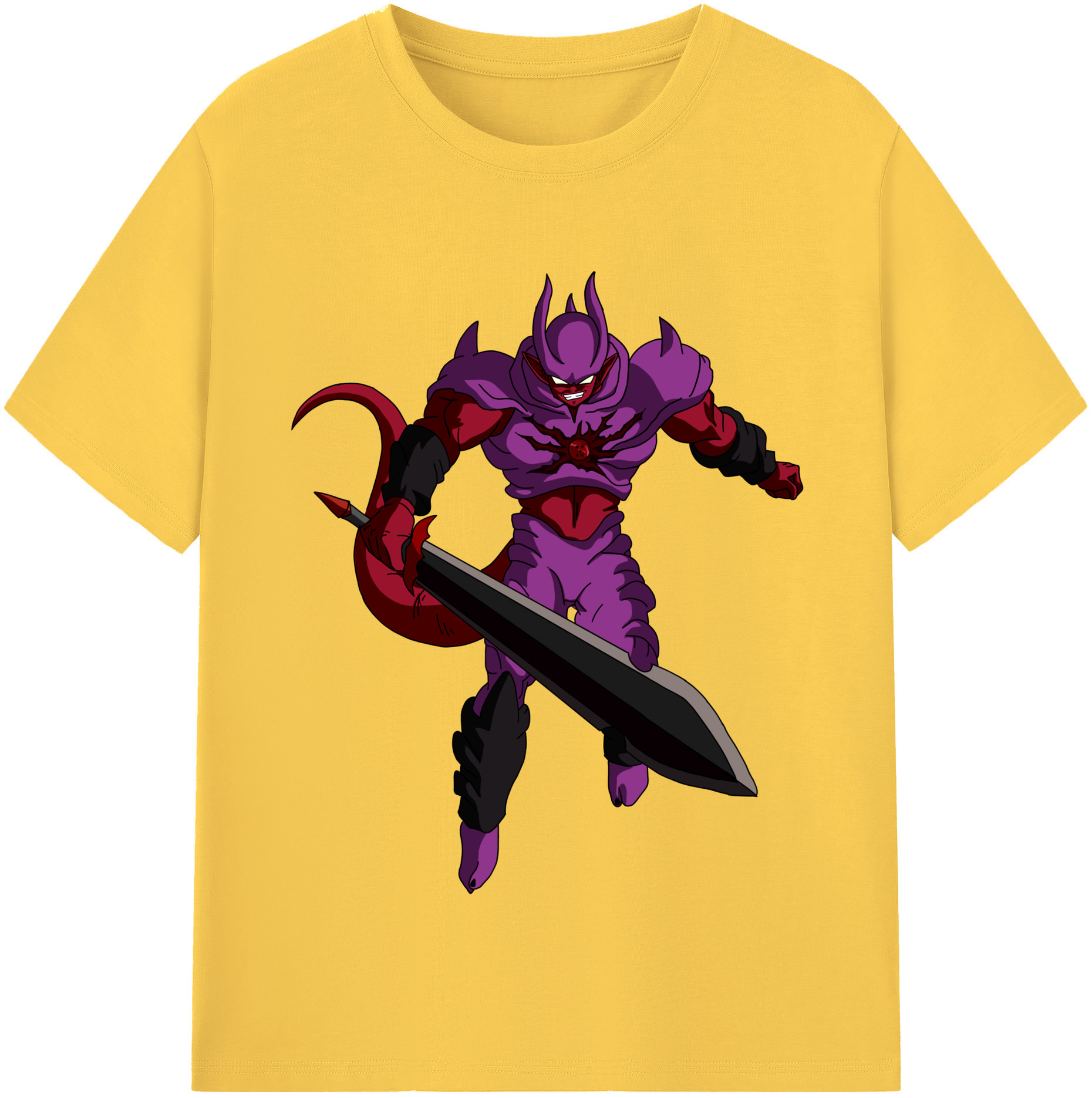 （画像用） ドラゴンボール ジャネンバ DRAGON BALL Janemba 綿100％半袖Tシャツ（フロントプリント）