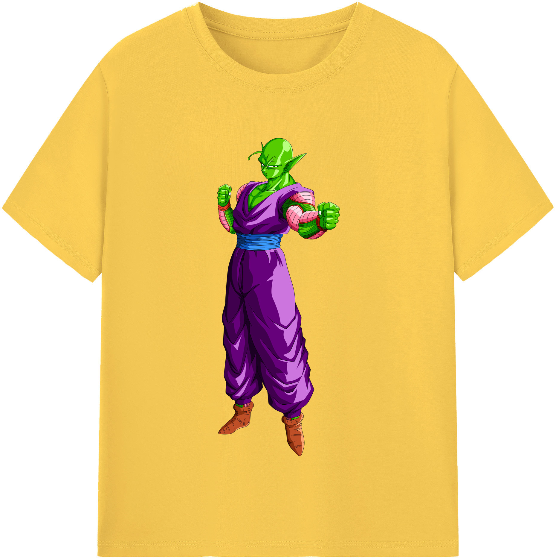 （画像用） ドラゴンボール ピッコロ DRAGON BALL Piccolo 綿100％半袖Tシャツ（フロントプリント）