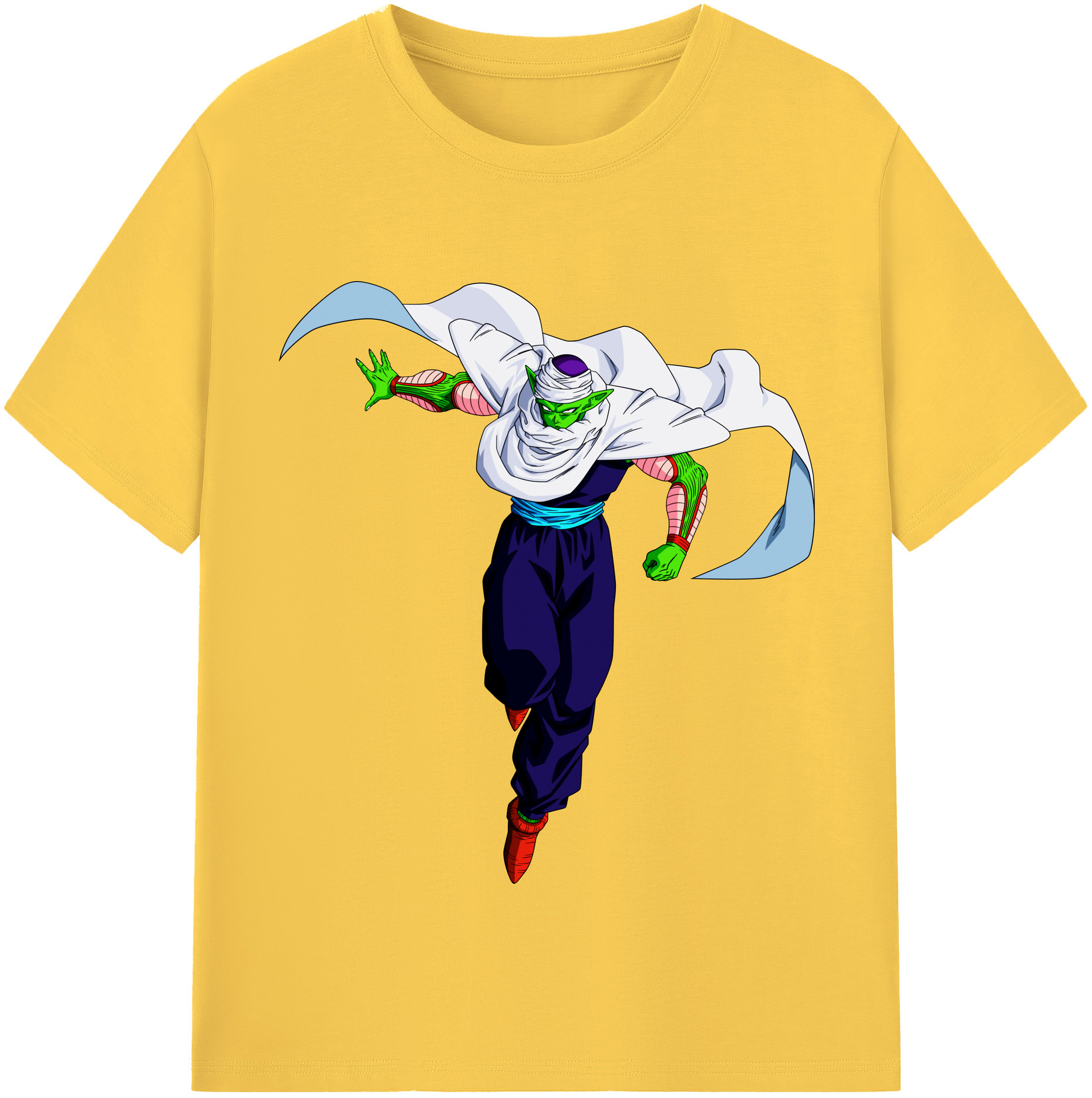 （画像用） ドラゴンボール ピッコロ DRAGON BALL Piccolo 綿100％半袖Tシャツ（フロントプリント）