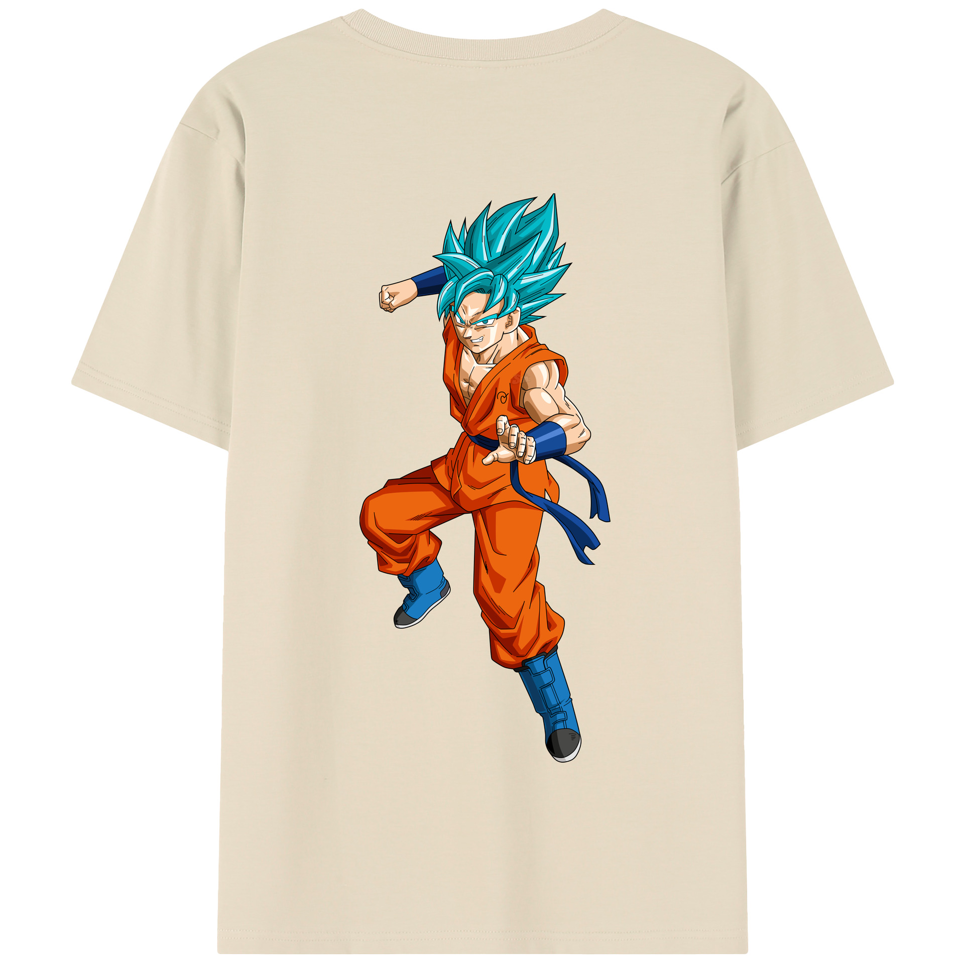 （画像用） ドラゴンボール ベジット DRAGON BALL Vegetto 綿100％半袖Tシャツ（背面プリント）