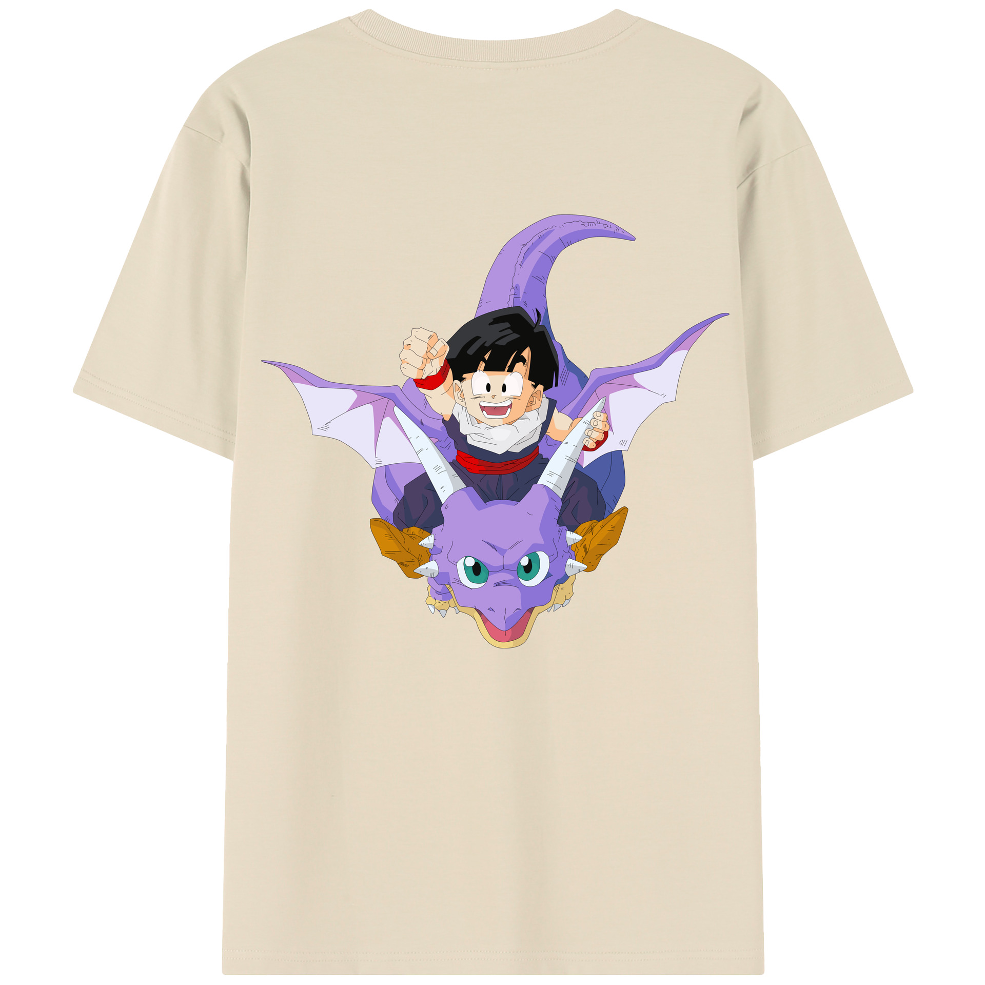 （画像用） ドラゴンボール DRAGON BALL 綿100％半袖Tシャツ（背面プリント）