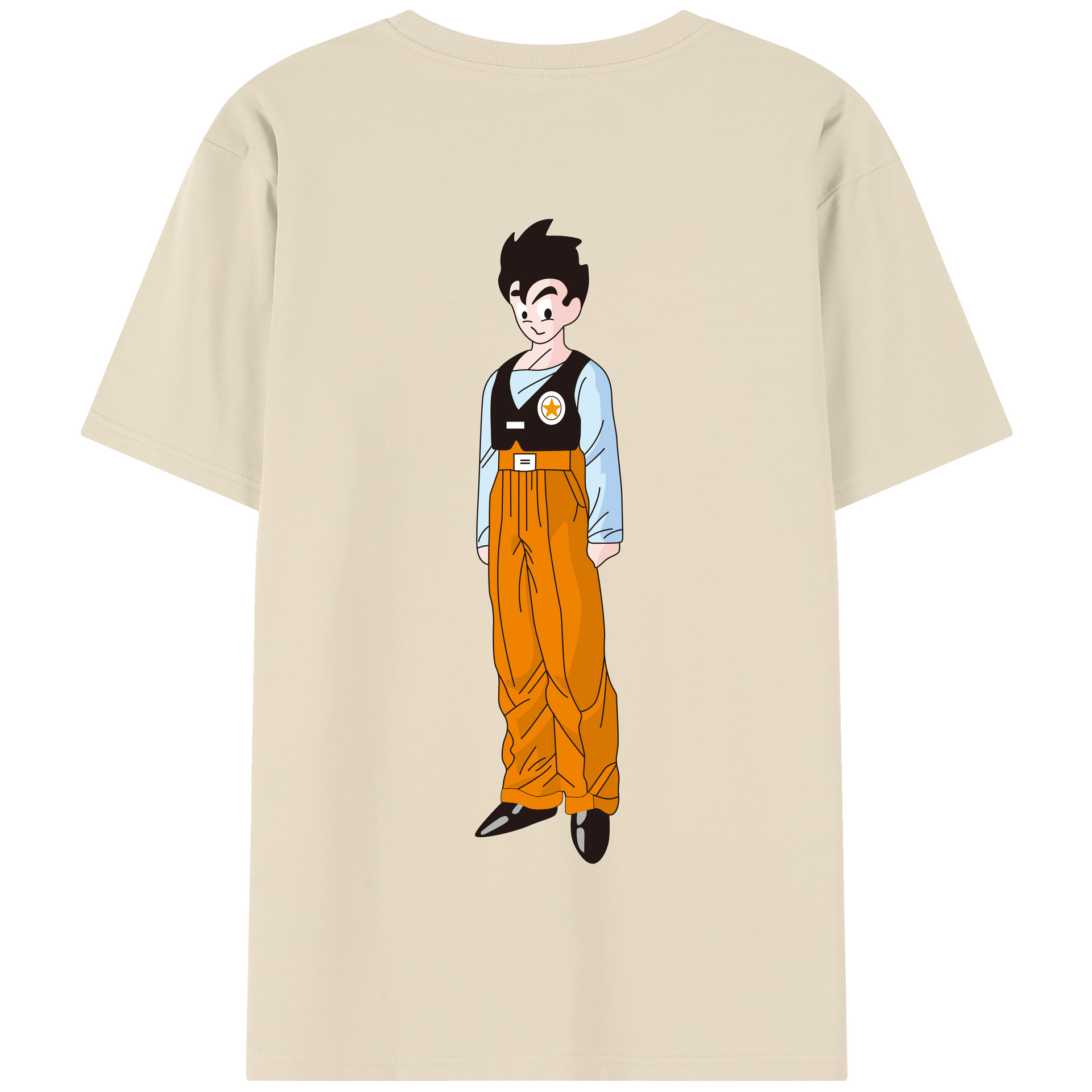 （画像用） ドラゴンボール DRAGON BALL 綿100％半袖Tシャツ（背面プリント）