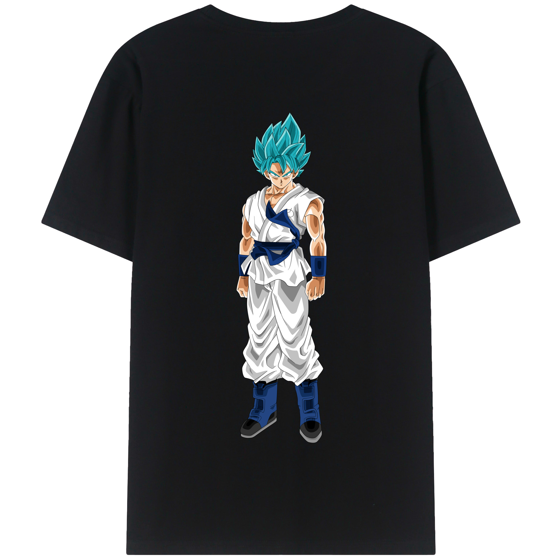 （画像用） ドラゴンボール 孫 悟飯（そんごはん）DRAGON BALL Son Gohan 綿100％半袖Tシャツ（背面プリント）