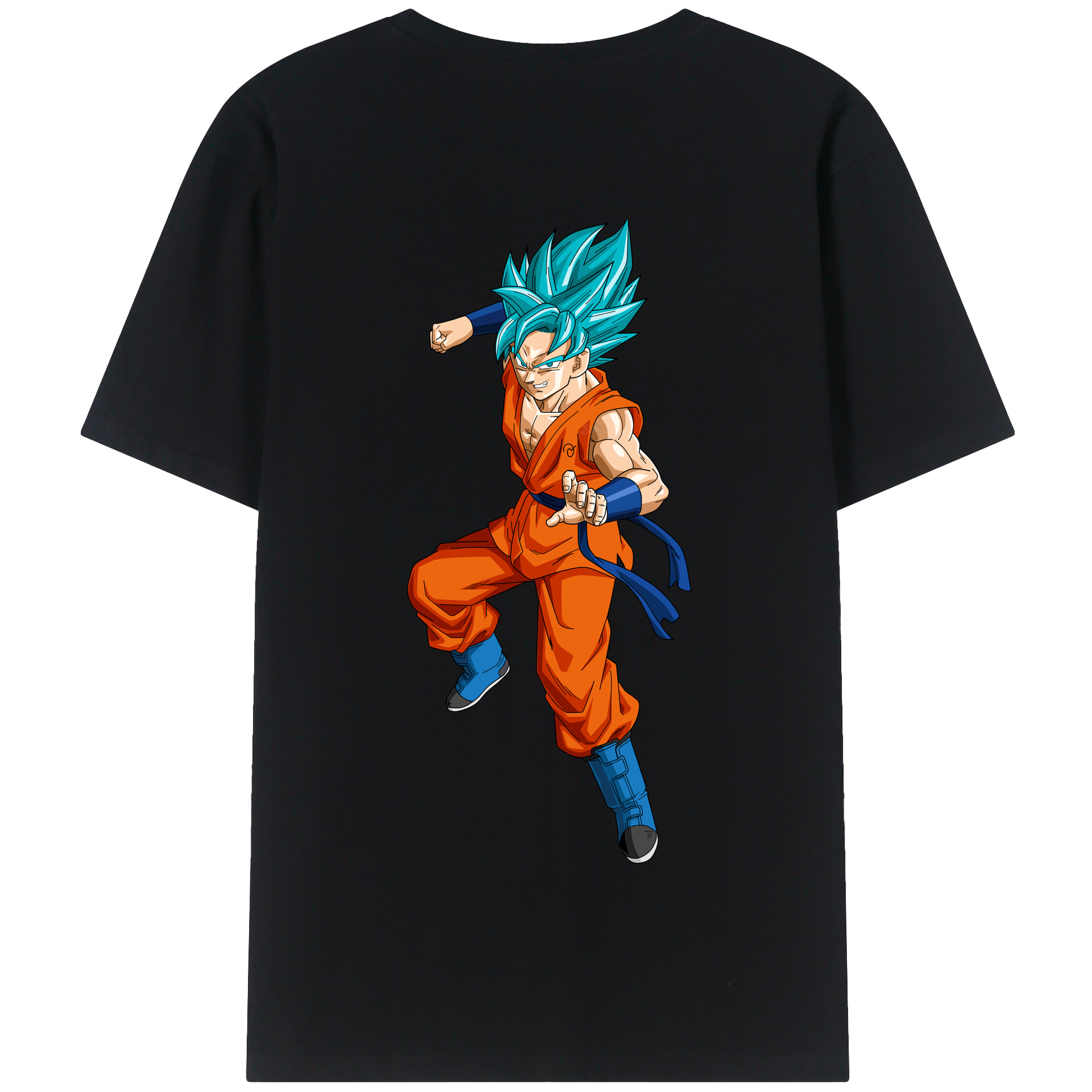 （画像用） ドラゴンボール ベジット DRAGON BALL Vegetto 綿100％半袖Tシャツ（背面プリント）