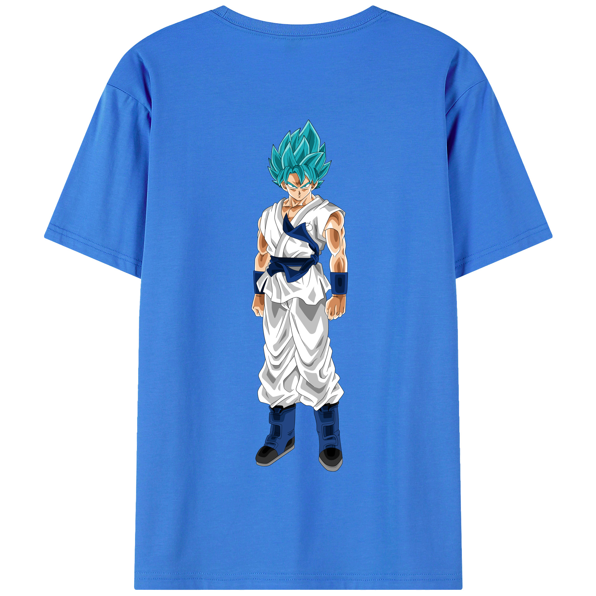（画像用） ドラゴンボール 孫 悟飯（そんごはん）DRAGON BALL Son Gohan 綿100％半袖Tシャツ（背面プリント）