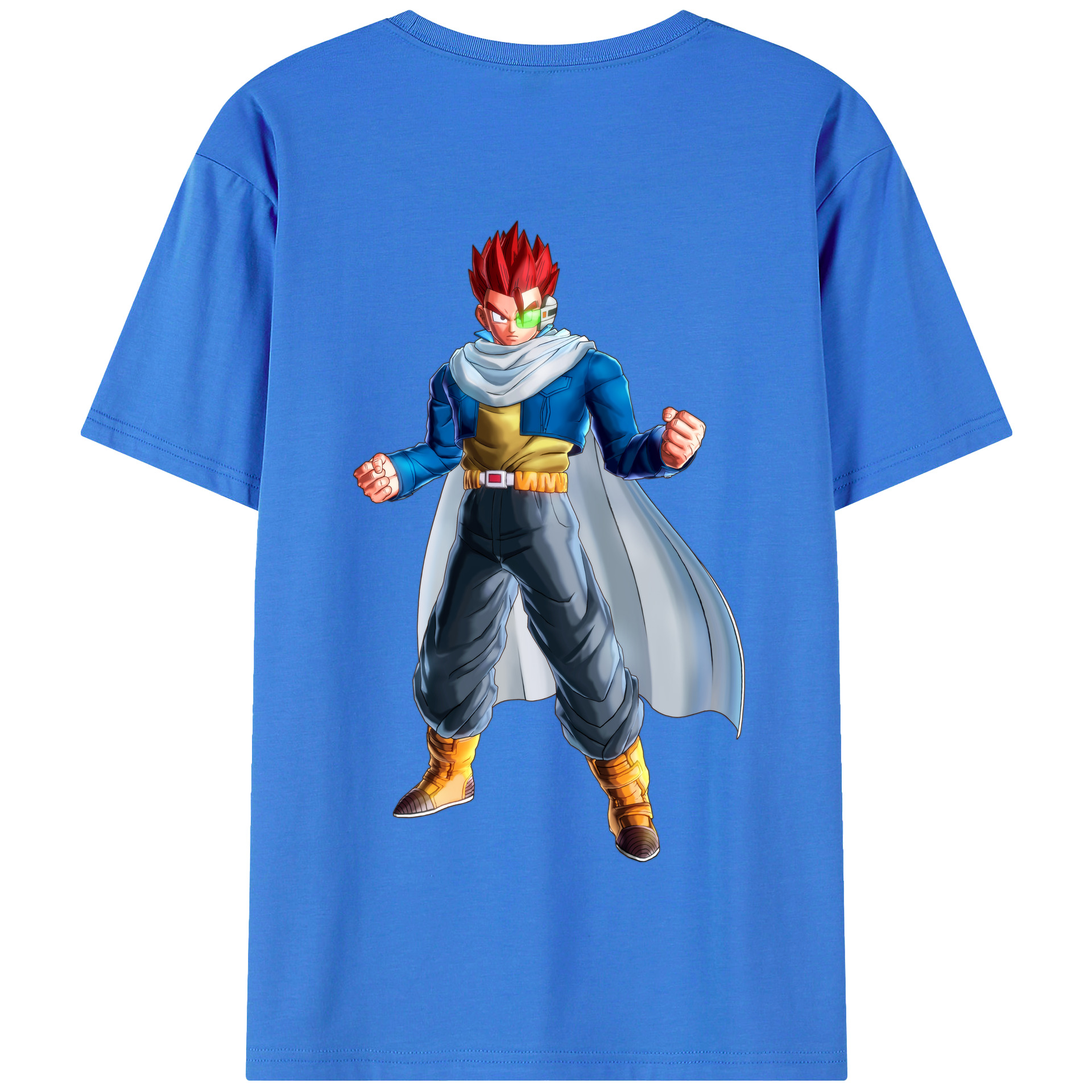 （画像用） ドラゴンボール 孫 悟飯（そんごはん）DRAGON BALL Son Gohan 綿100％半袖Tシャツ（背面プリント）