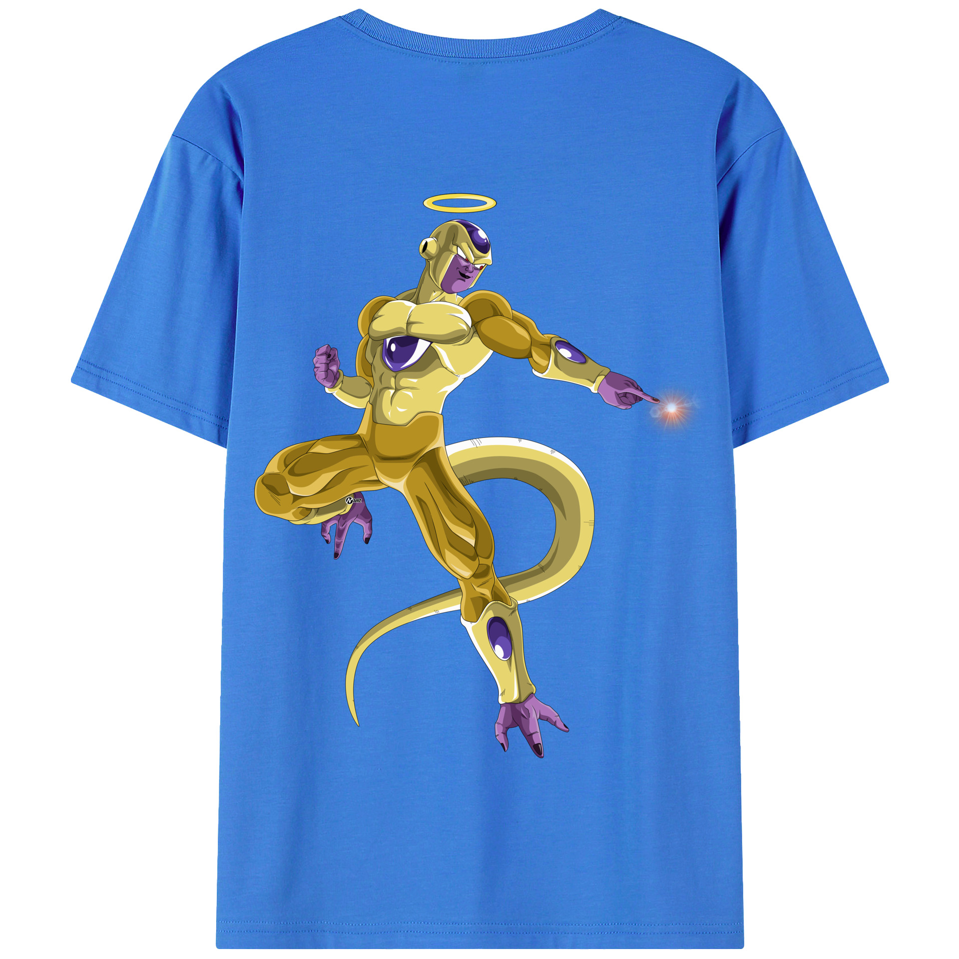（画像用） ドラゴンボール フリーザ DRAGON BALL Frieza 綿100％半袖Tシャツ（背面プリント）