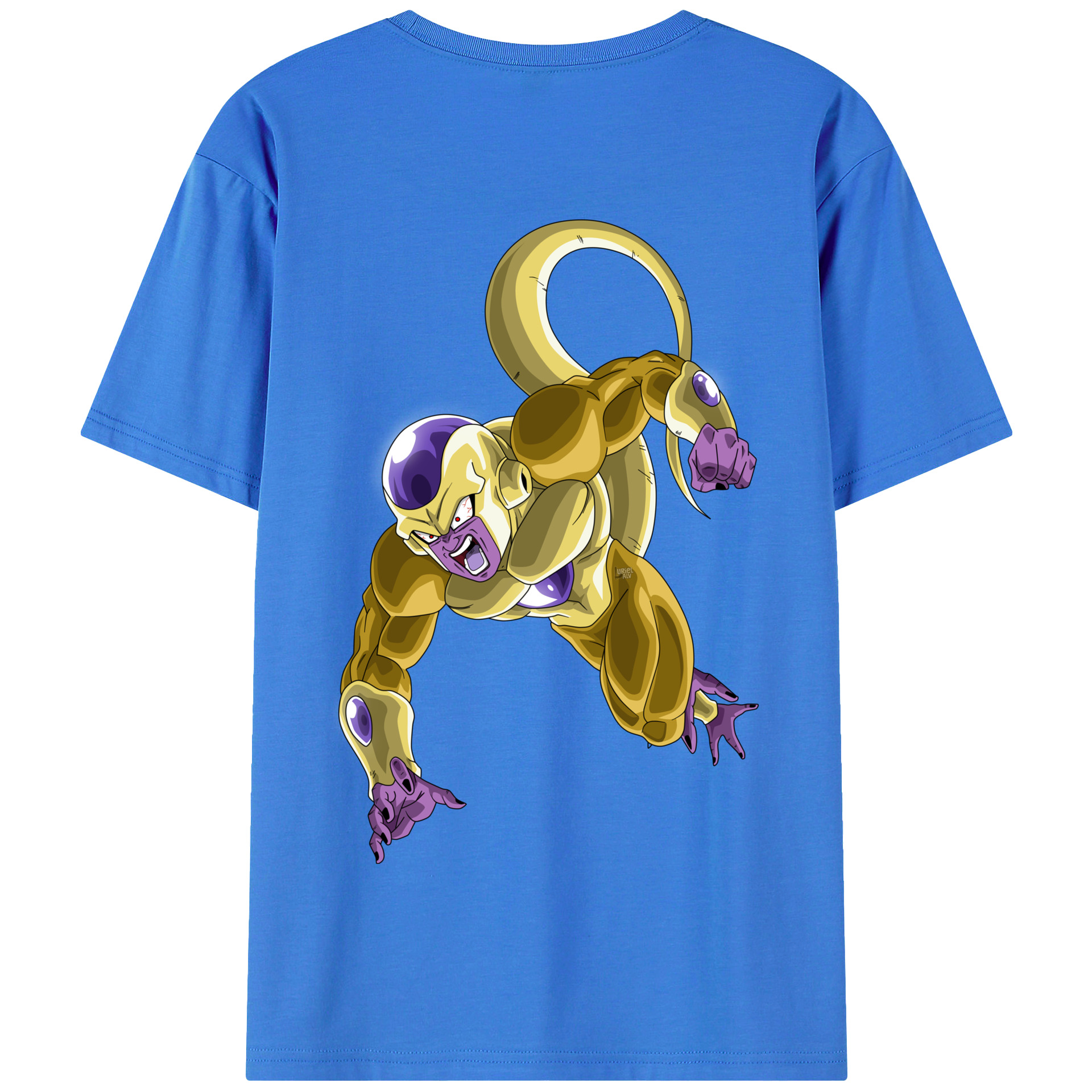（画像用） ドラゴンボール フリーザ DRAGON BALL Frieza 綿100％半袖Tシャツ（背面プリント）