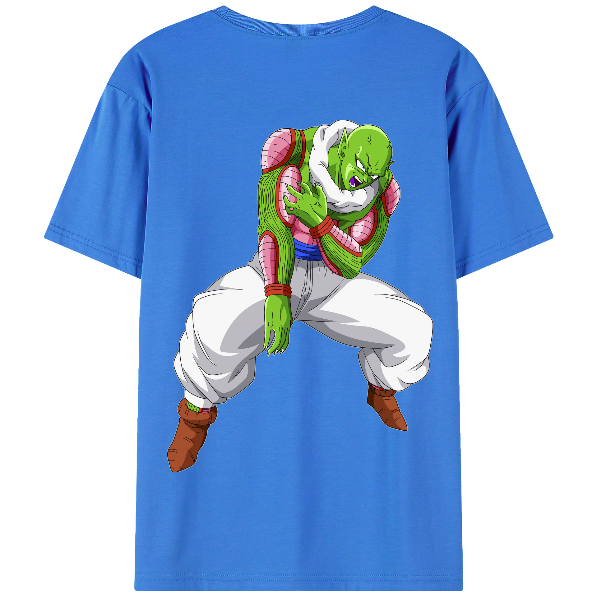 （画像用） ドラゴンボール ピッコロ DRAGON BALL Piccolo 綿100％半袖Tシャツ（背面プリント）