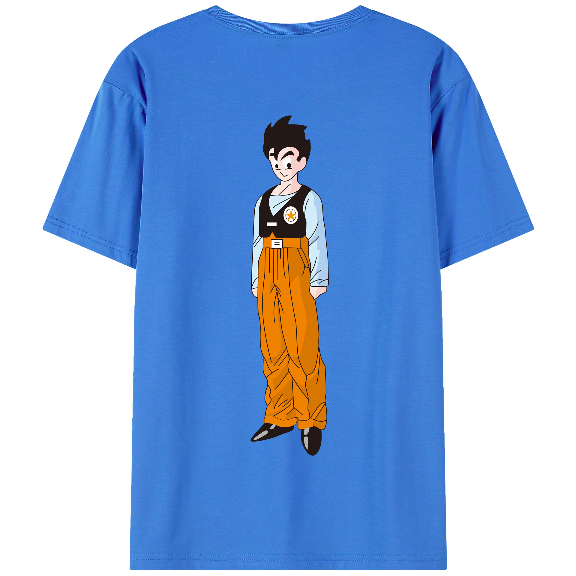 （画像用） ドラゴンボール DRAGON BALL 綿100％半袖Tシャツ（背面プリント）