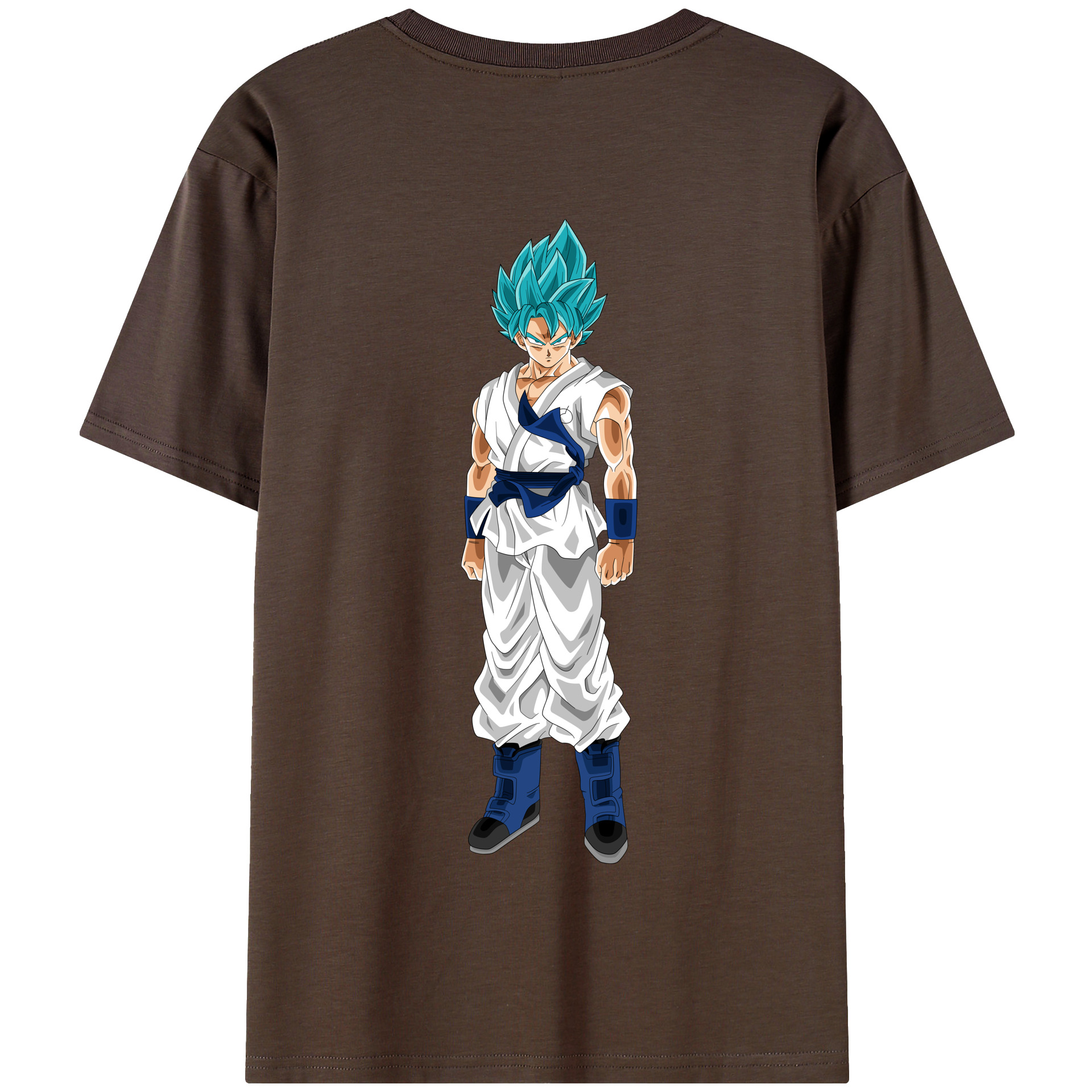 （画像用） ドラゴンボール 孫 悟飯（そんごはん）DRAGON BALL Son Gohan 綿100％半袖Tシャツ（背面プリント）