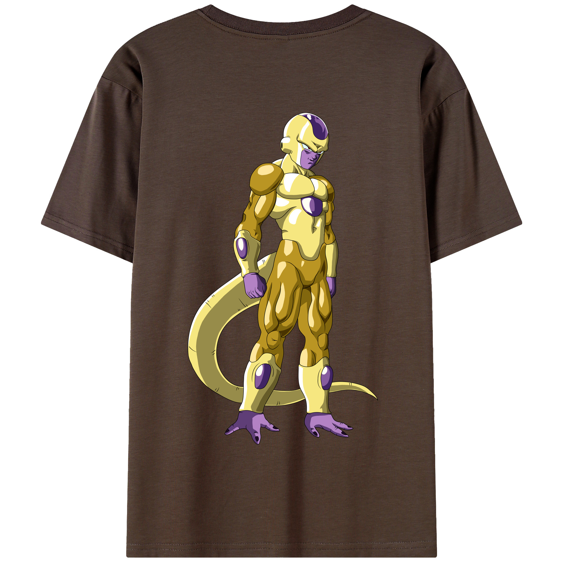 （画像用） ドラゴンボール フリーザ DRAGON BALL Frieza 綿100％半袖Tシャツ（背面プリント）