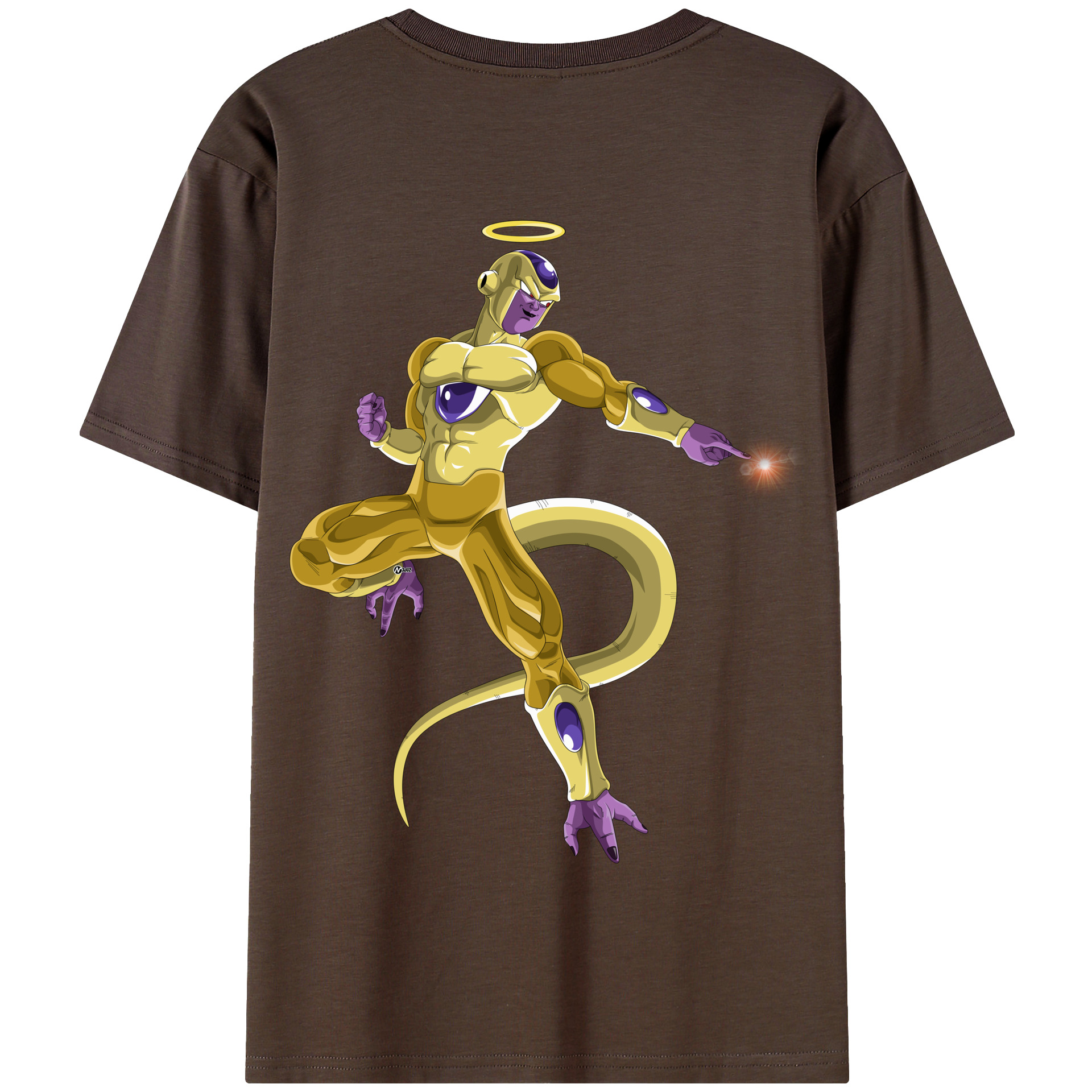 （画像用） ドラゴンボール フリーザ DRAGON BALL Frieza 綿100％半袖Tシャツ（背面プリント）