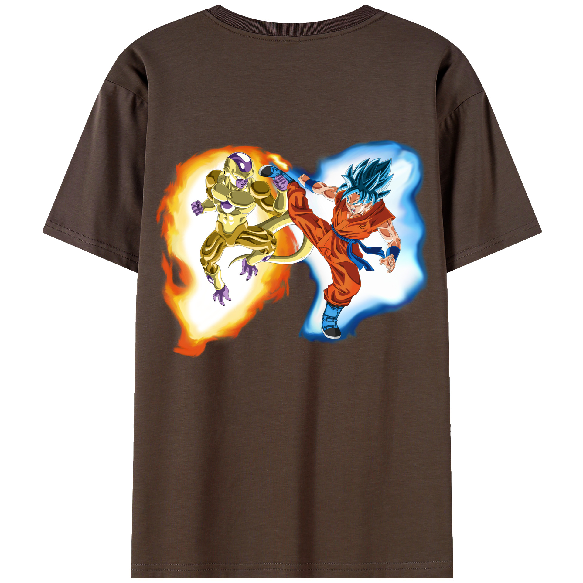 （画像用） ドラゴンボール フリーザ DRAGON BALL Frieza 綿100％半袖Tシャツ（背面プリント）