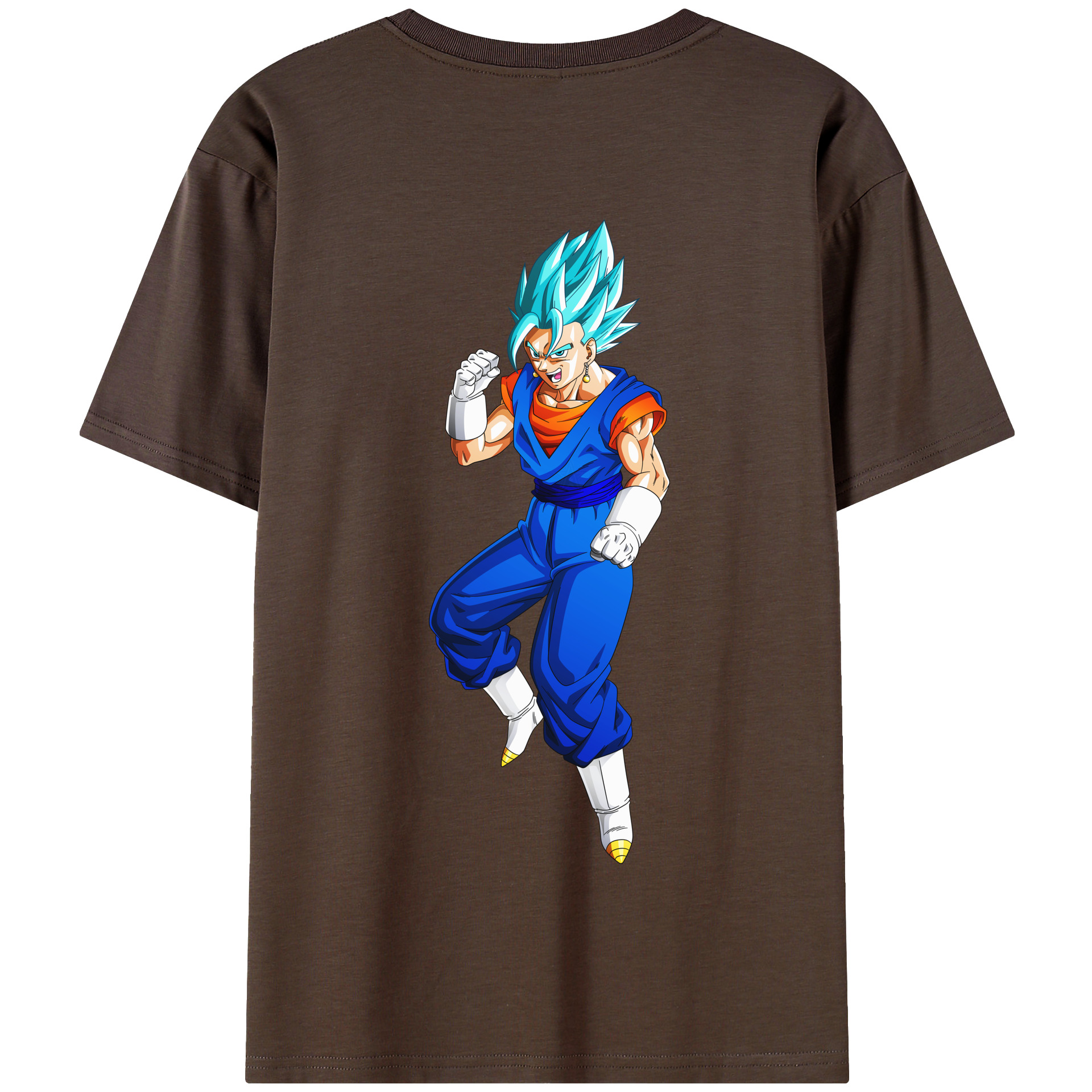 （画像用） ドラゴンボール ベジット DRAGON BALL Vegetto 綿100％半袖Tシャツ（背面プリント）