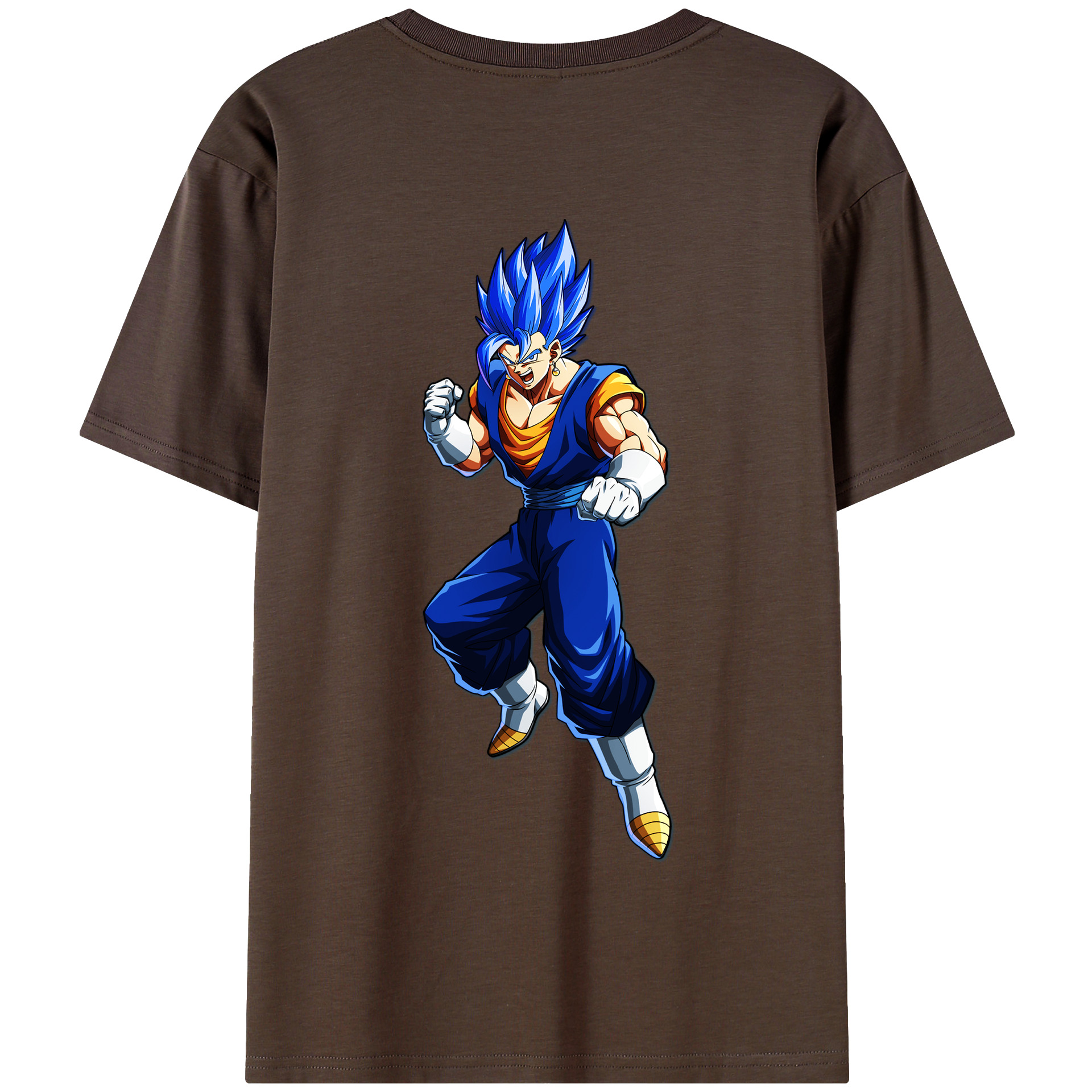 （画像用） ドラゴンボール ベジット DRAGON BALL Vegetto 綿100％半袖Tシャツ（背面プリント）