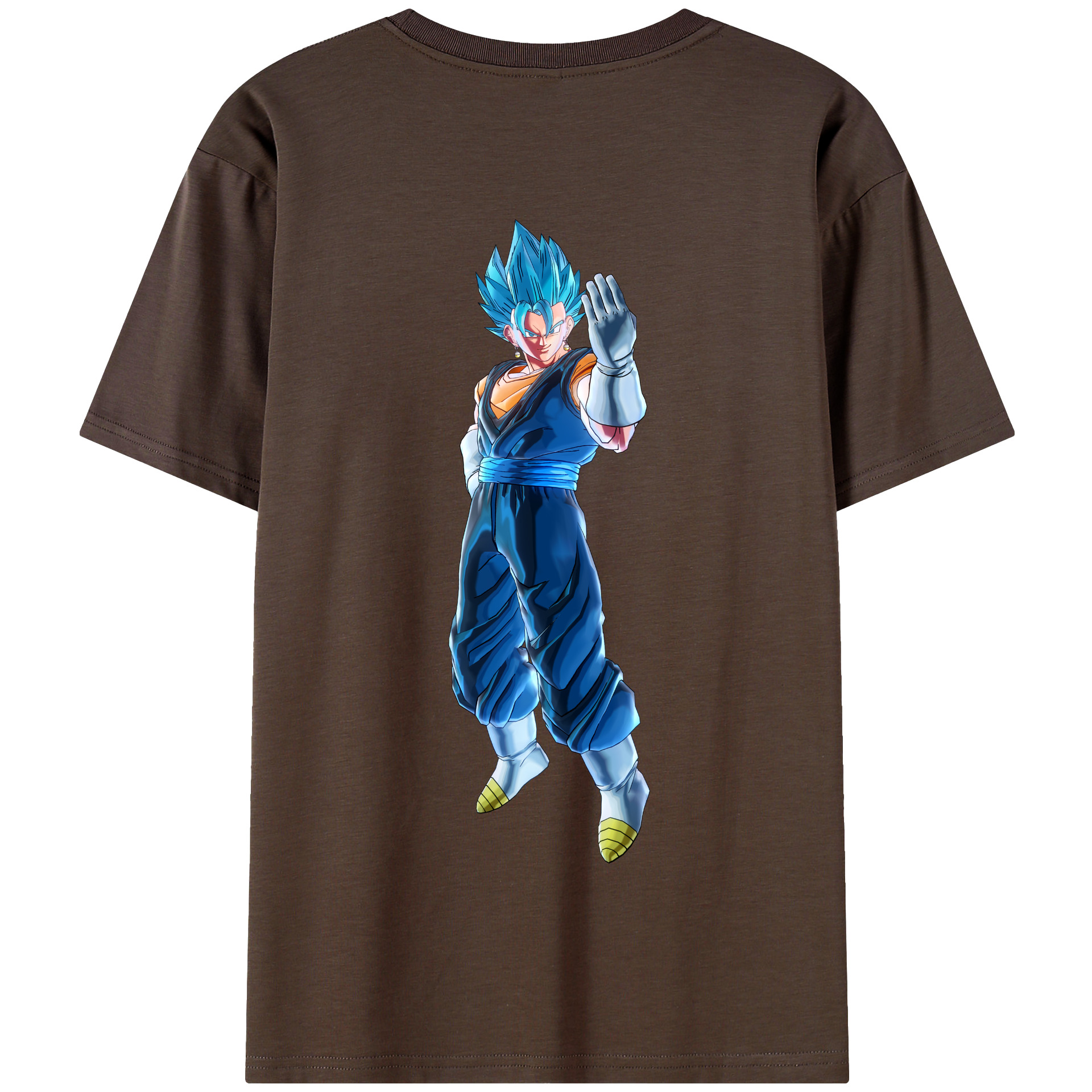 （画像用） ドラゴンボール ベジット DRAGON BALL Vegetto 綿100％半袖Tシャツ（背面プリント）