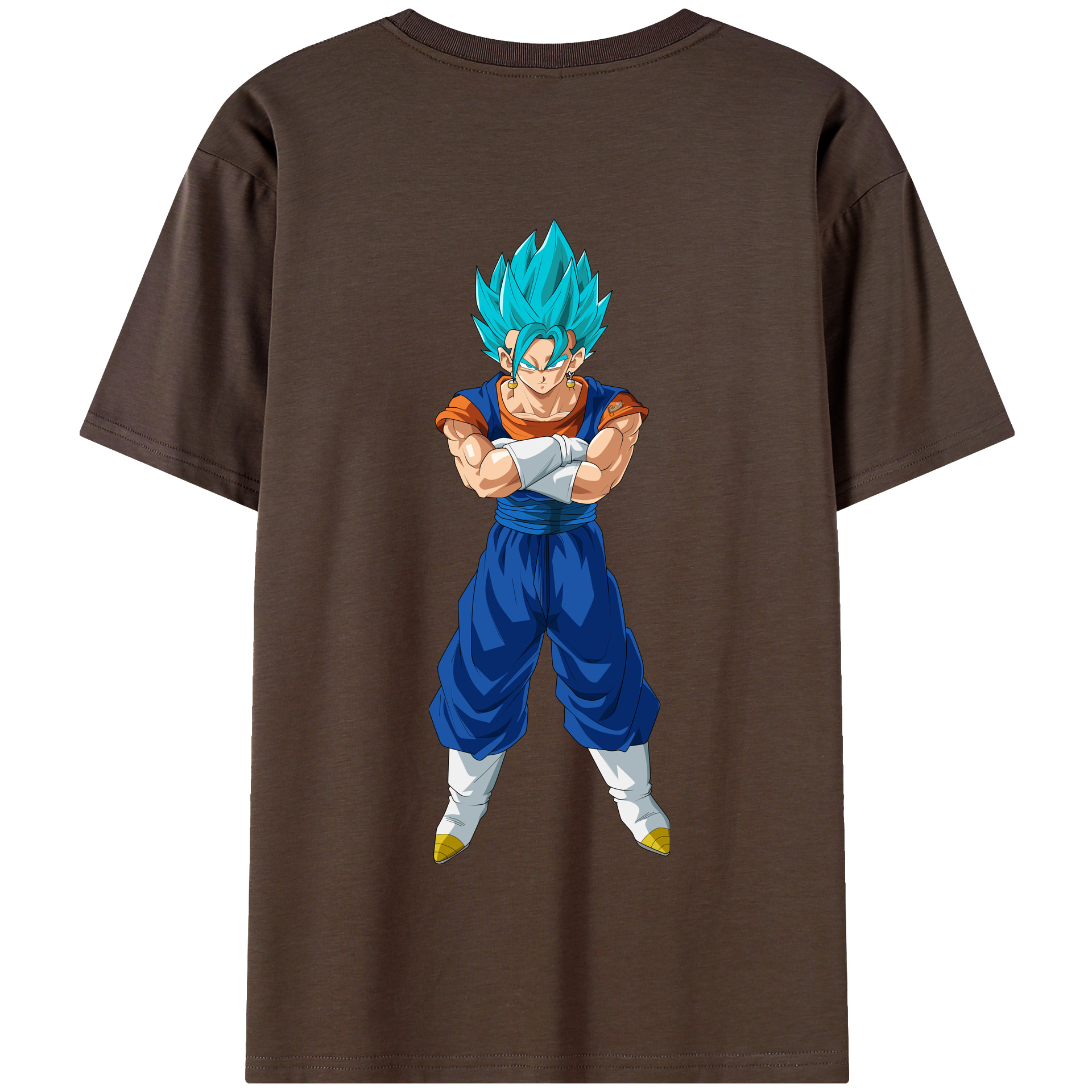（画像用） ドラゴンボール ベジット DRAGON BALL Vegetto 綿100％半袖Tシャツ（背面プリント）
