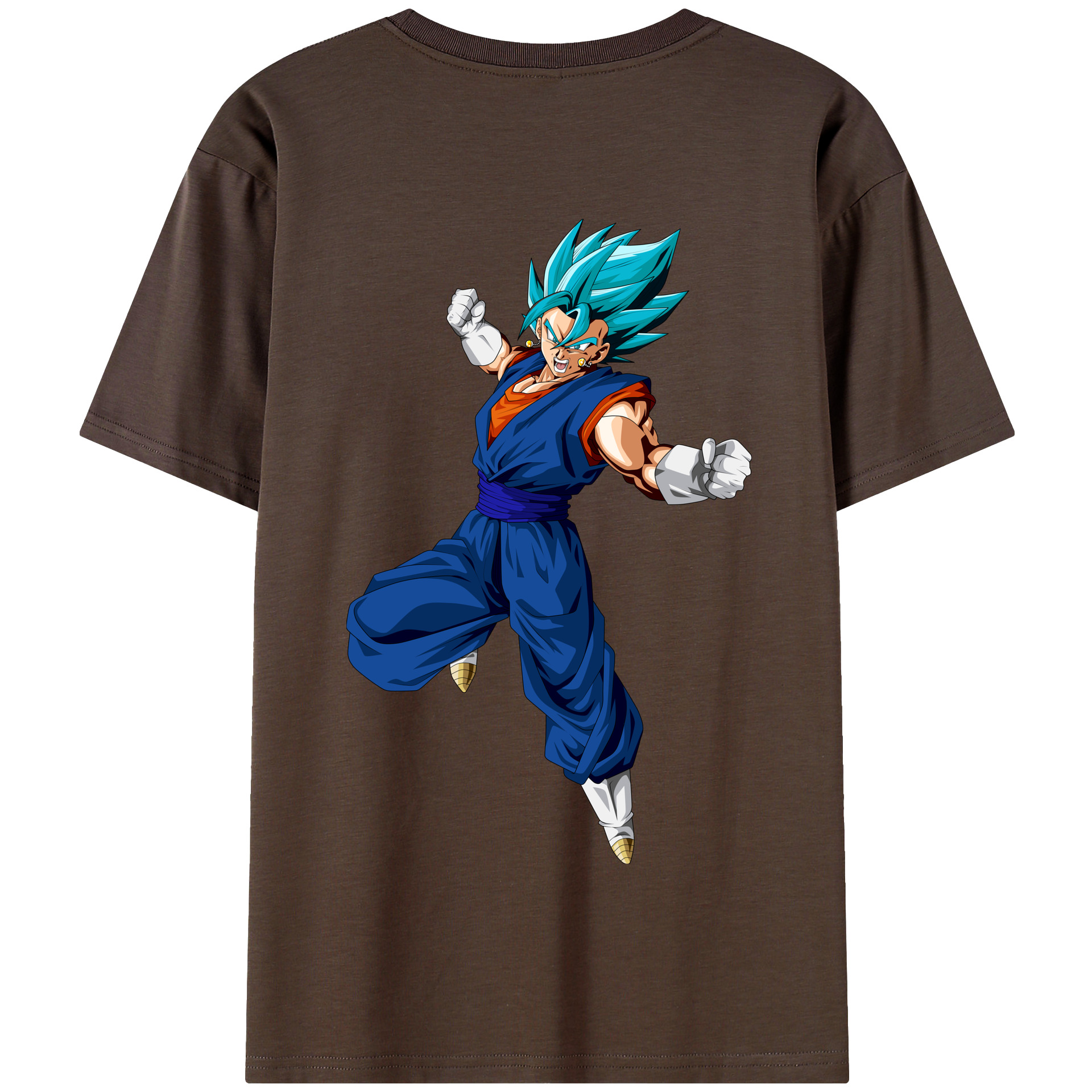 （画像用） ドラゴンボール ベジット DRAGON BALL Vegetto 綿100％半袖Tシャツ（背面プリント）