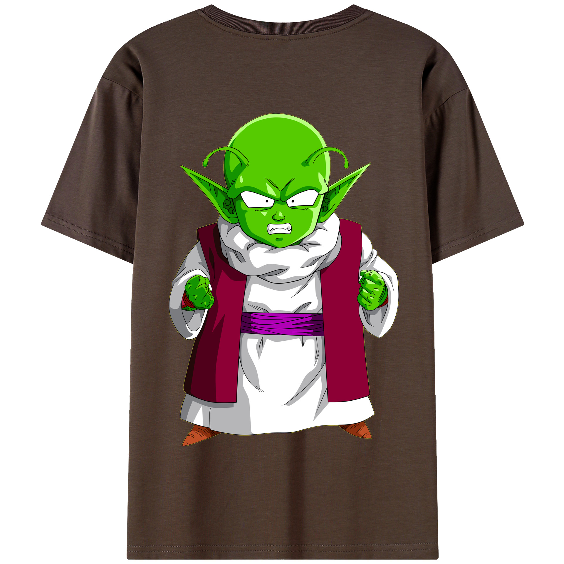 （画像用） ドラゴンボール ピッコロ DRAGON BALL Piccolo 綿100％半袖Tシャツ（背面プリント）