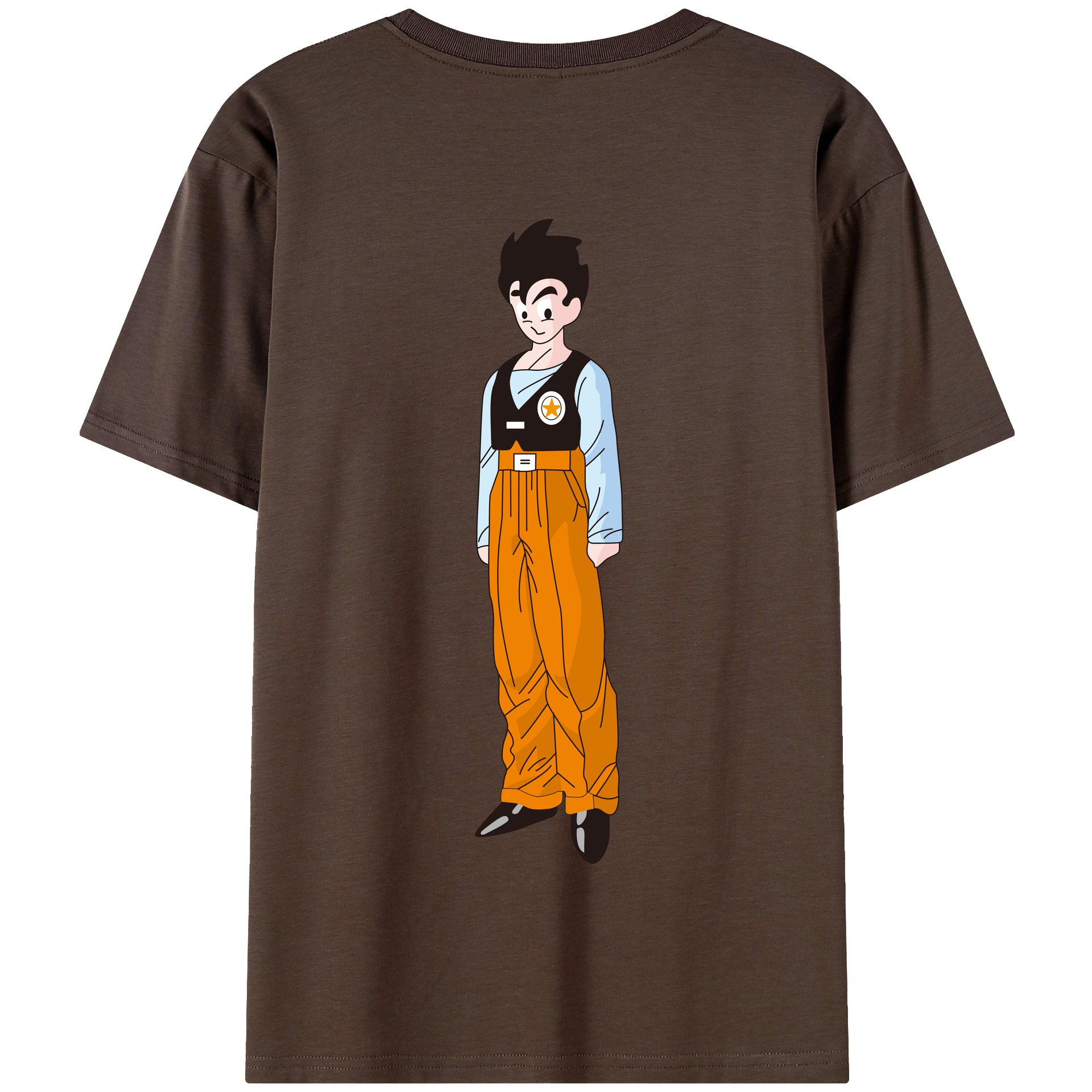 （画像用） ドラゴンボール DRAGON BALL 綿100％半袖Tシャツ（背面プリント）