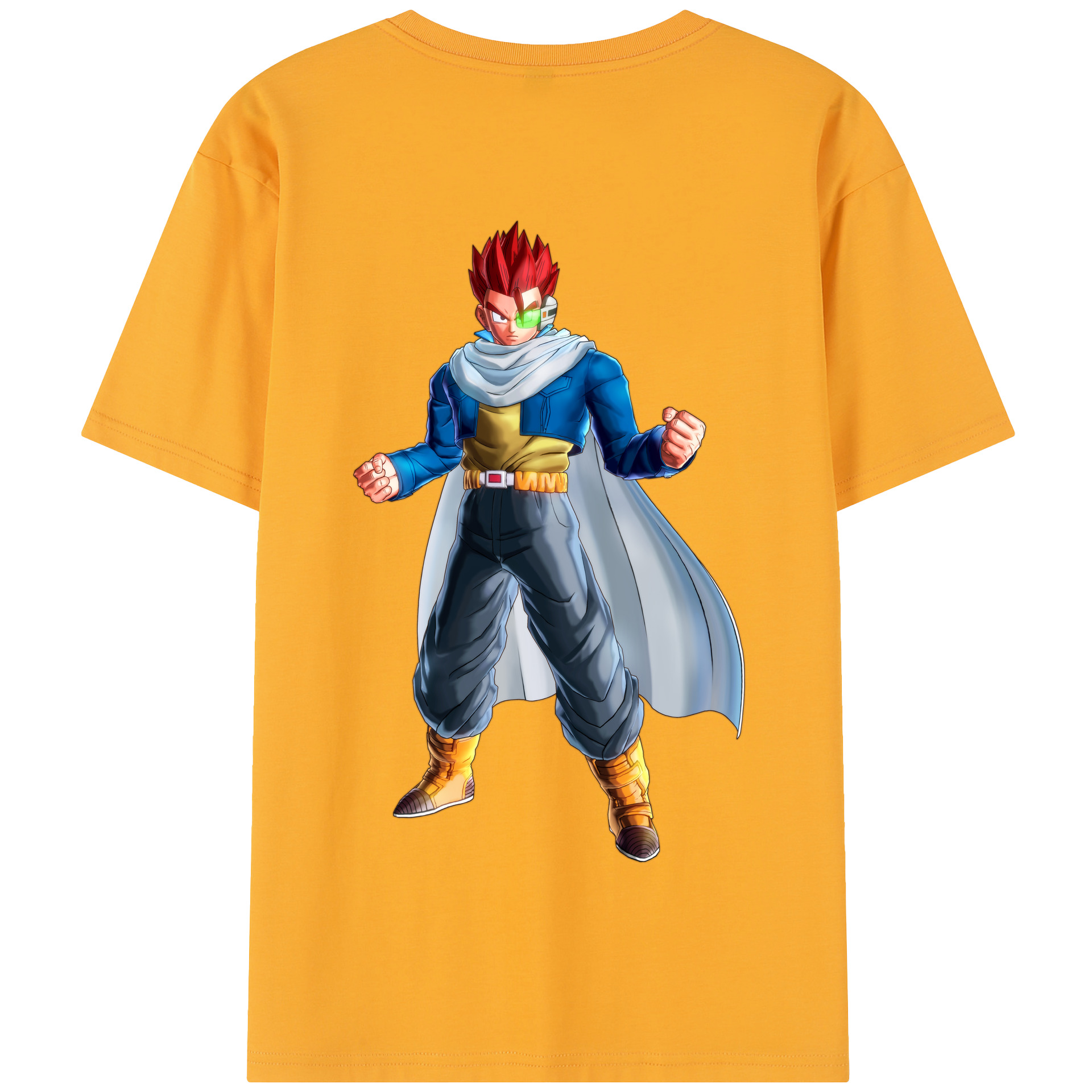 （画像用） ドラゴンボール 孫 悟飯（そんごはん）DRAGON BALL Son Gohan 綿100％半袖Tシャツ（背面プリント）