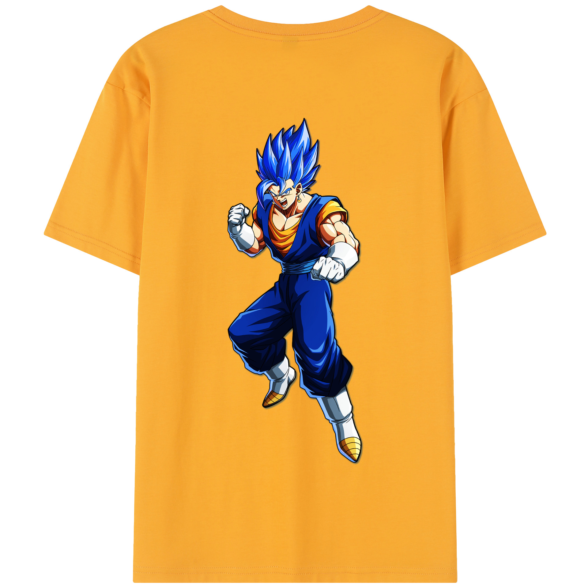 （画像用） ドラゴンボール ベジット DRAGON BALL Vegetto 綿100％半袖Tシャツ（背面プリント）