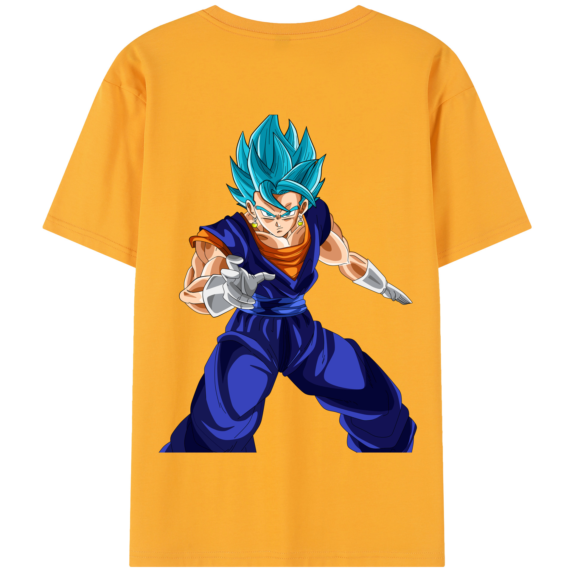 （画像用） ドラゴンボール ベジット DRAGON BALL Vegetto 綿100％半袖Tシャツ（背面プリント）